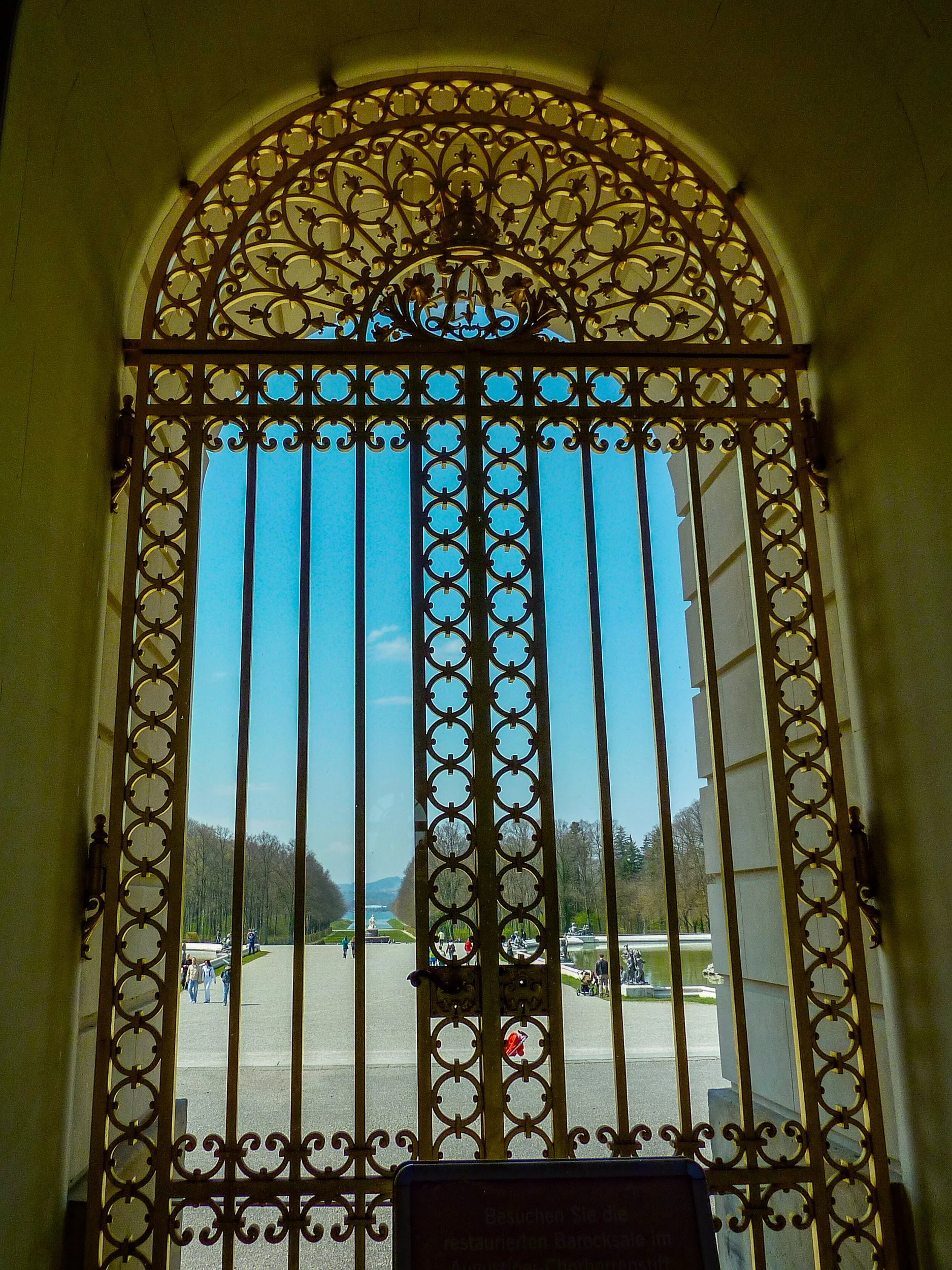 Herrenchiemsee Palace gates