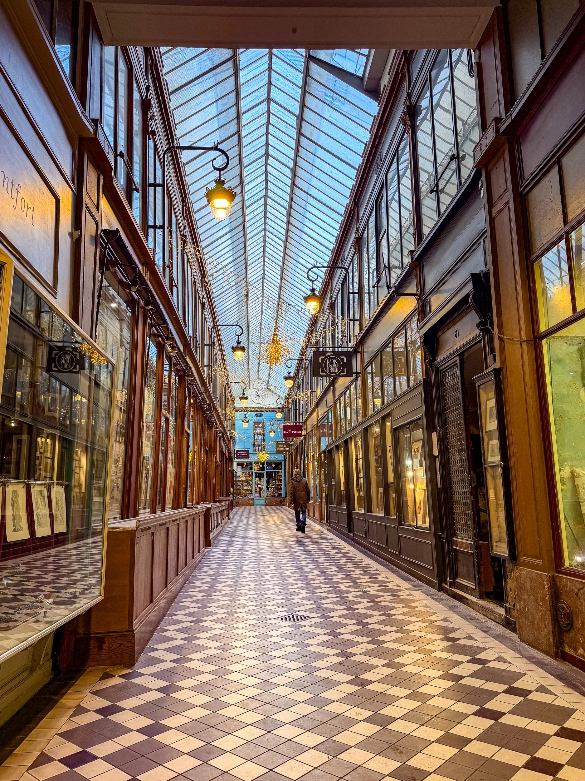 Parisian passageway tile.