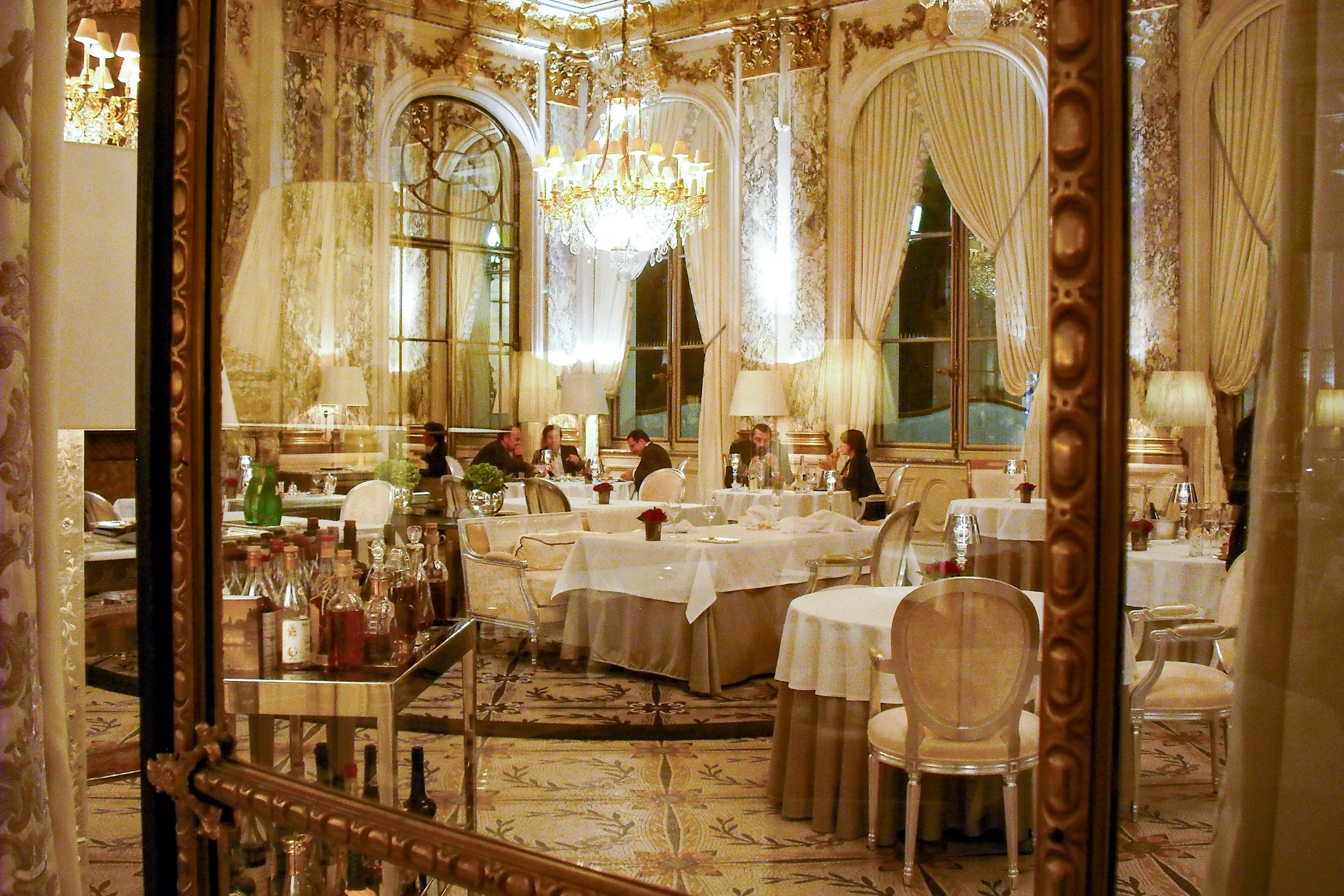 Le Meurice dining room
