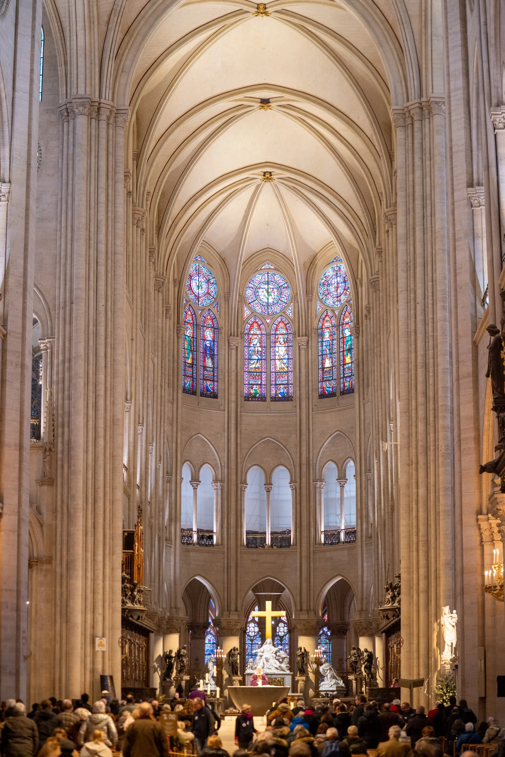 Notre Dame wide shot.