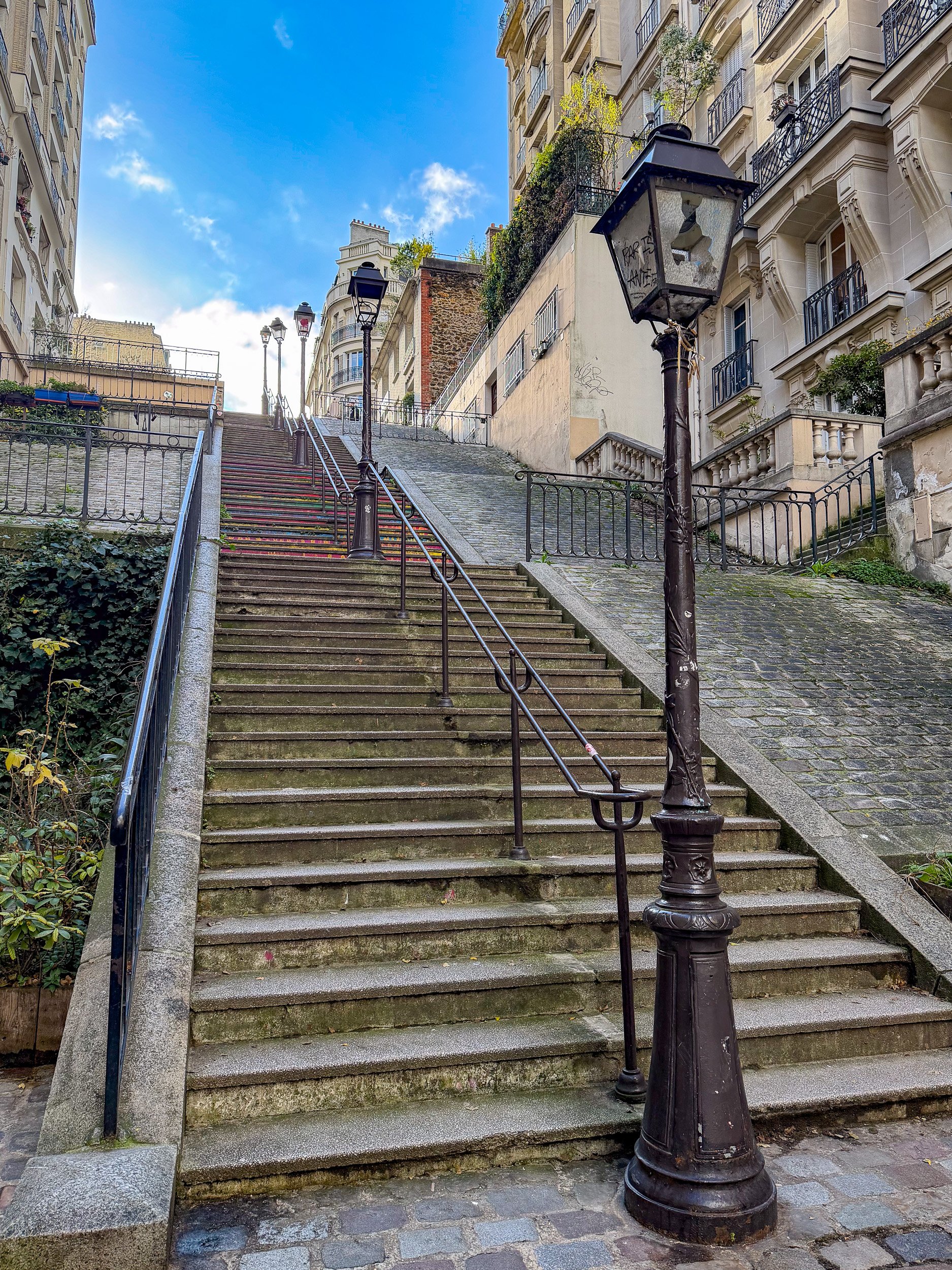 Montmartre stairs.