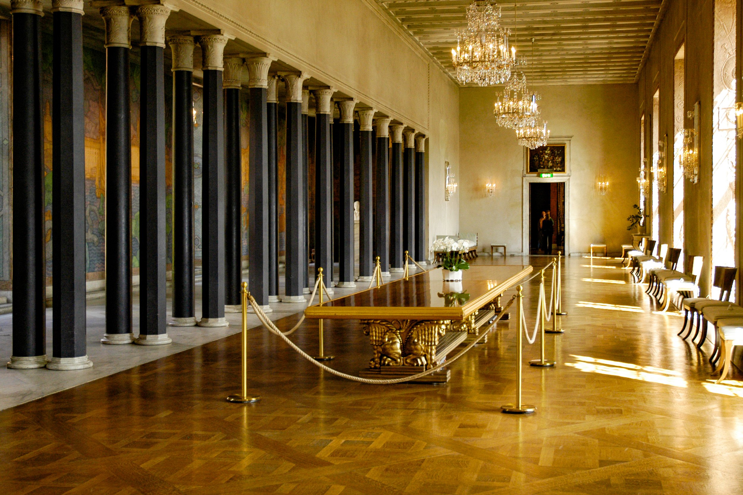 Stockholm City Hall ballroom