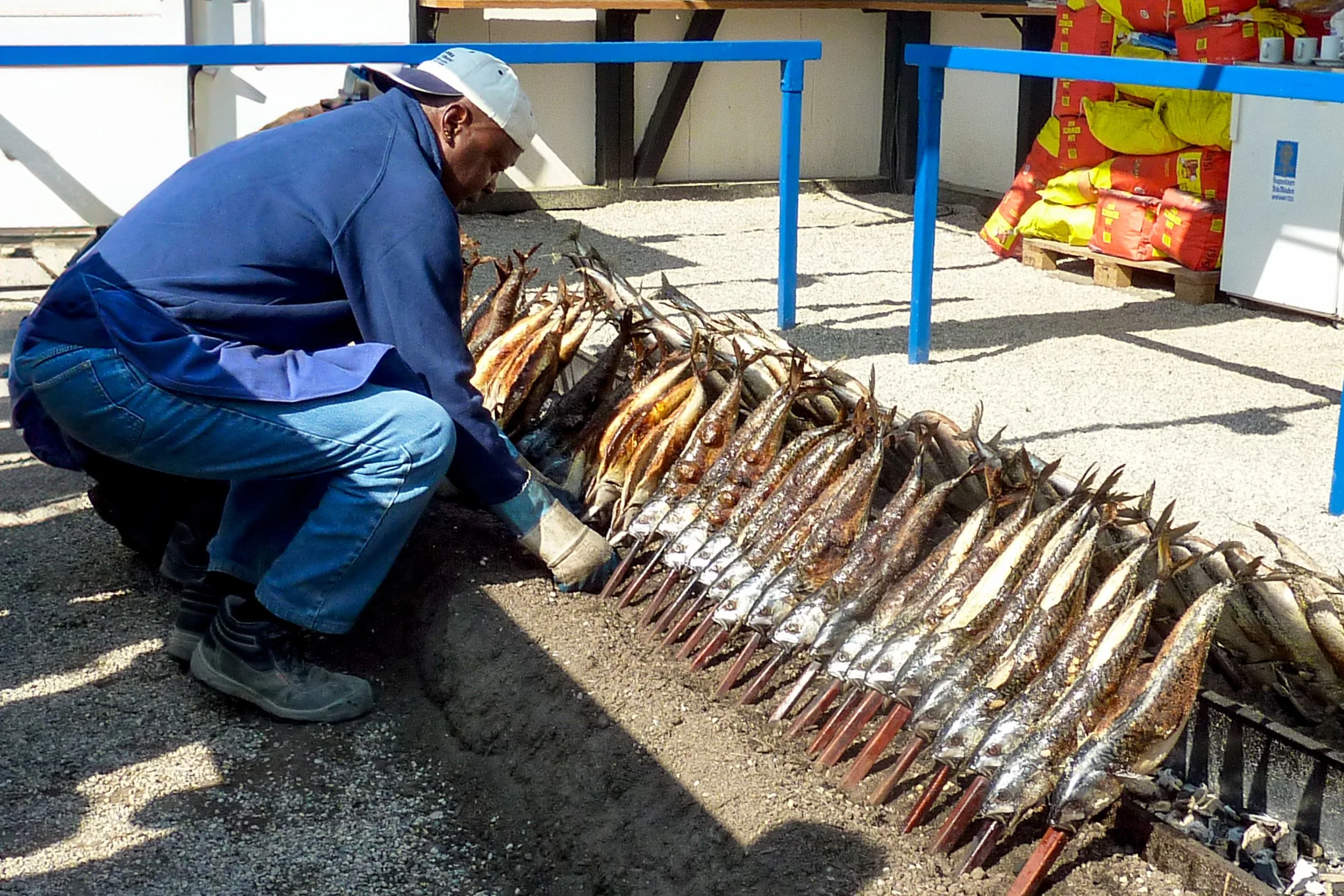 Oktoberfest fish ready to serve