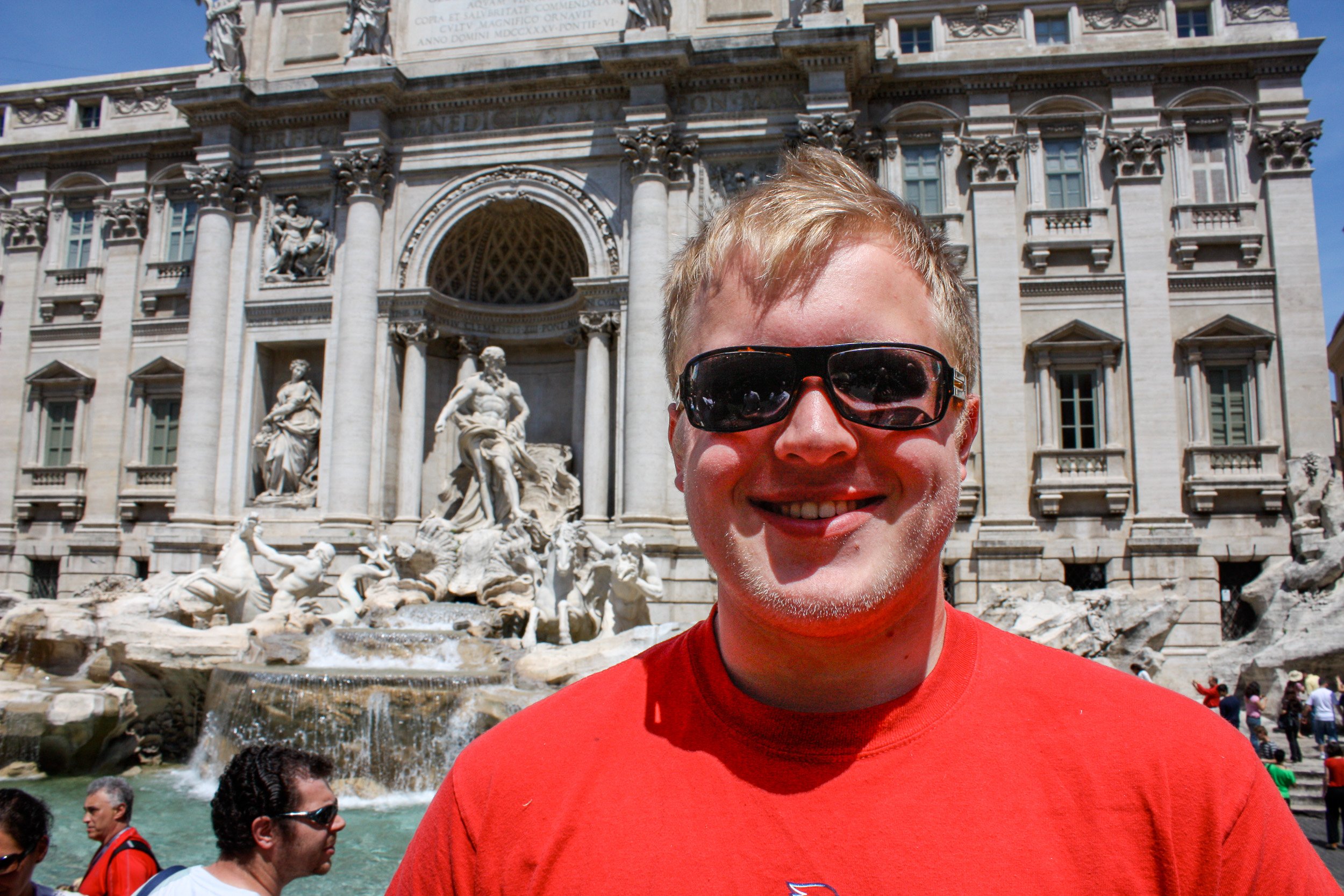 Mac wants to go swim for the coins.