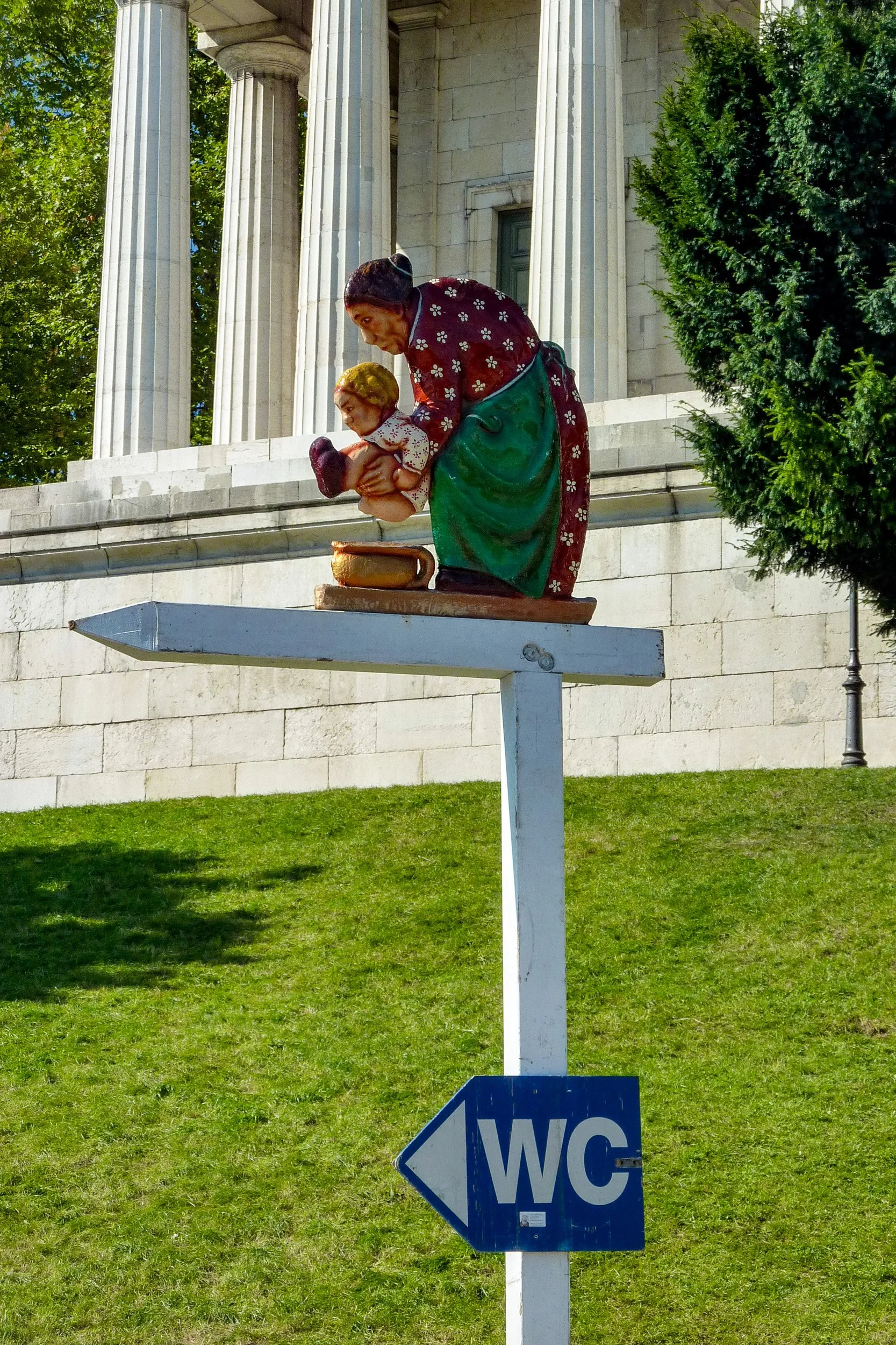 Time to stop at the WC