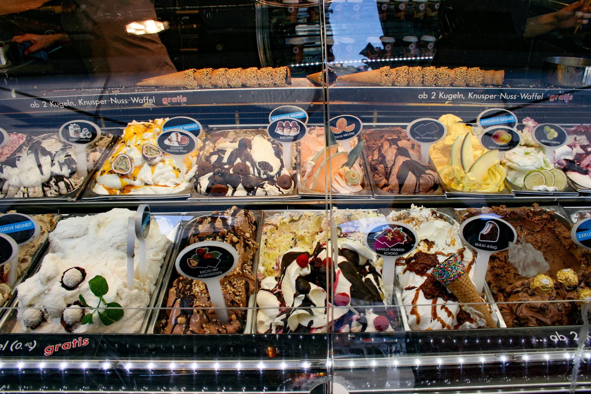 Gelato options