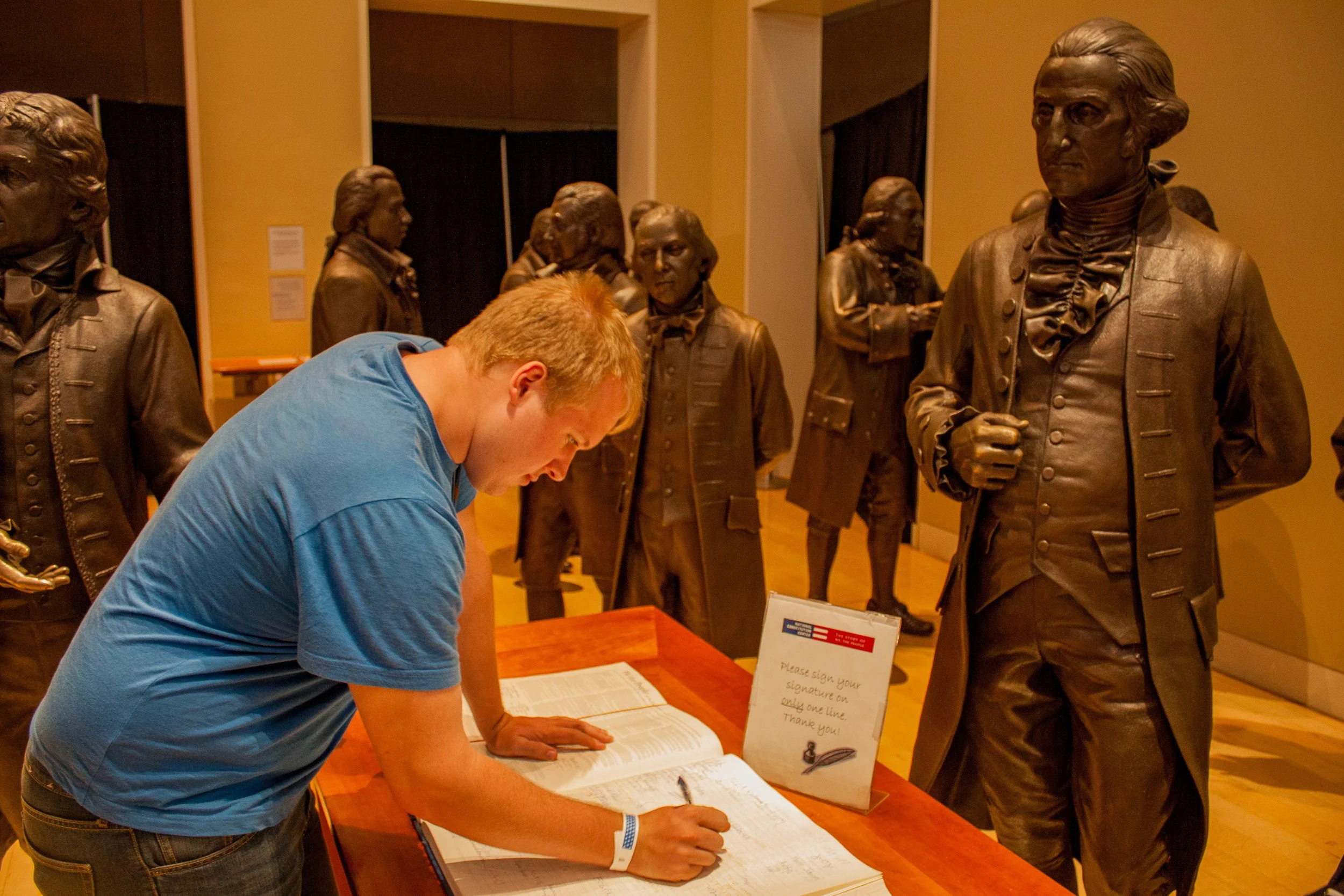 When in the course of human events...