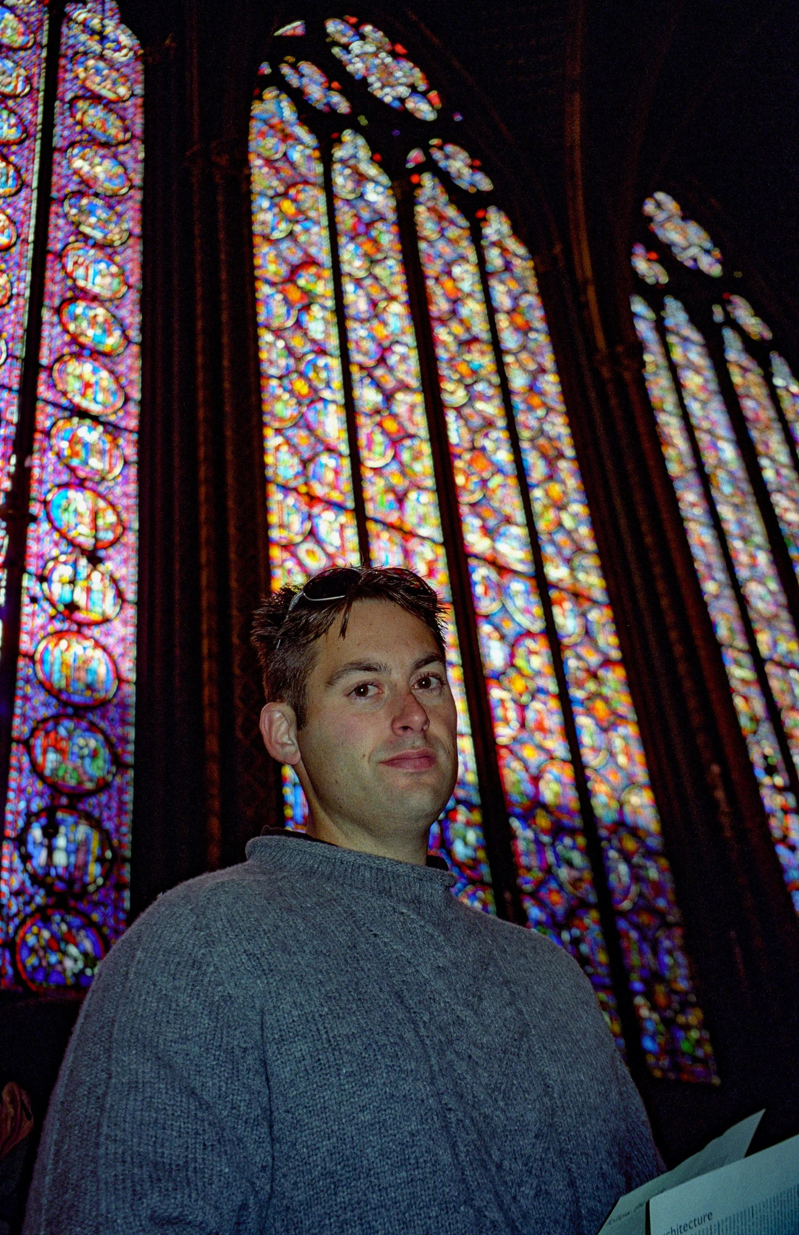 Joe at Sainte Chapelle 