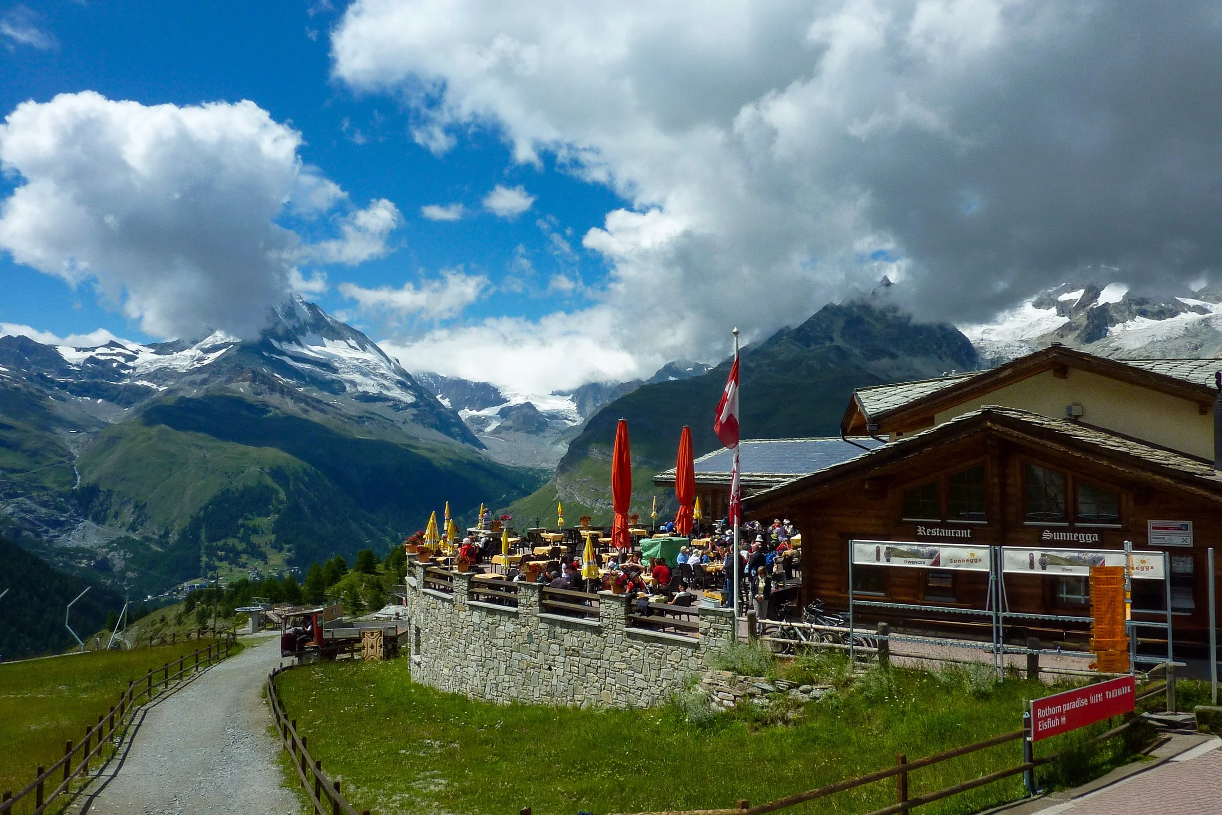 Time for break from hiking