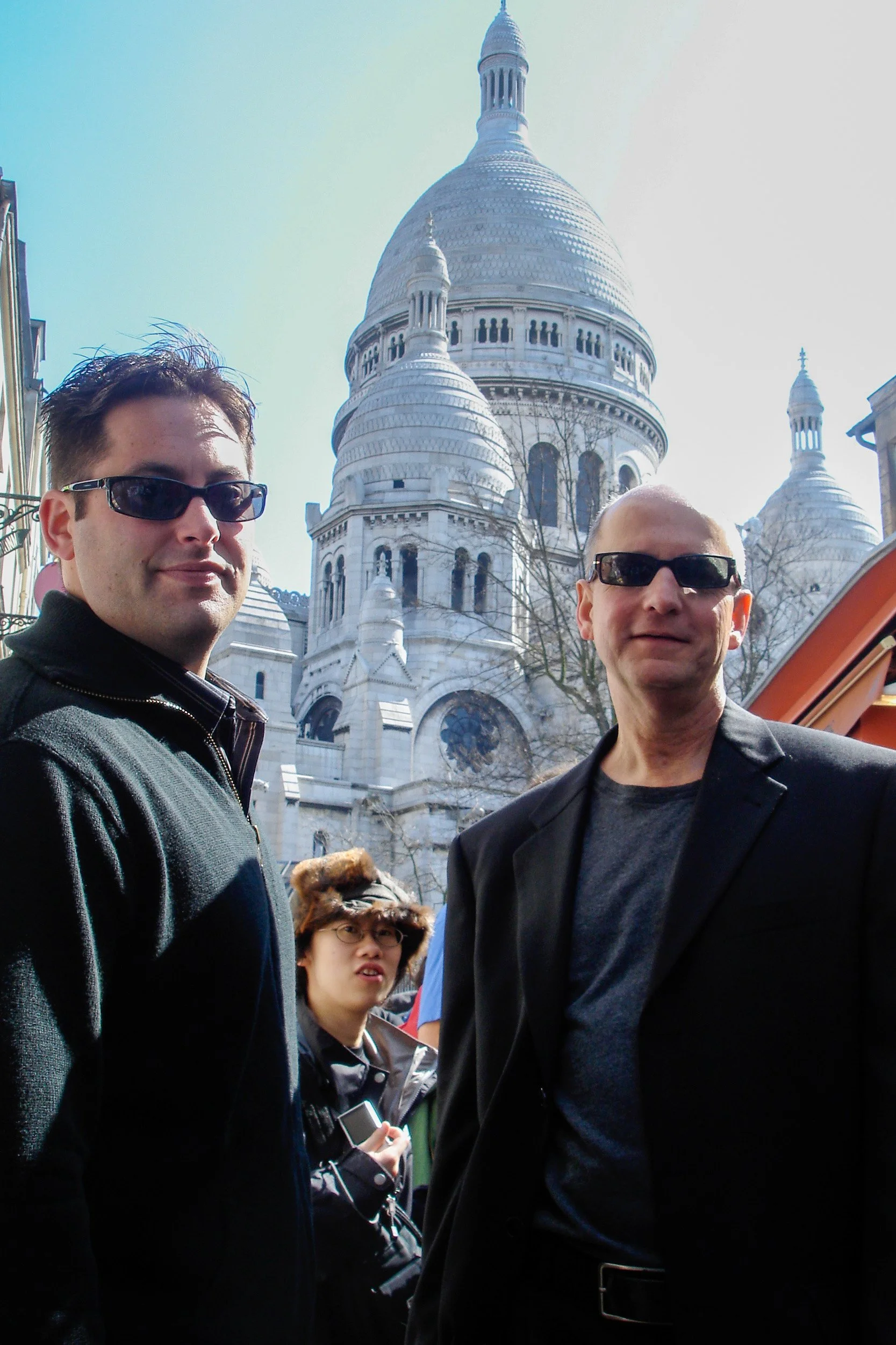The guys and Sacré Cœur