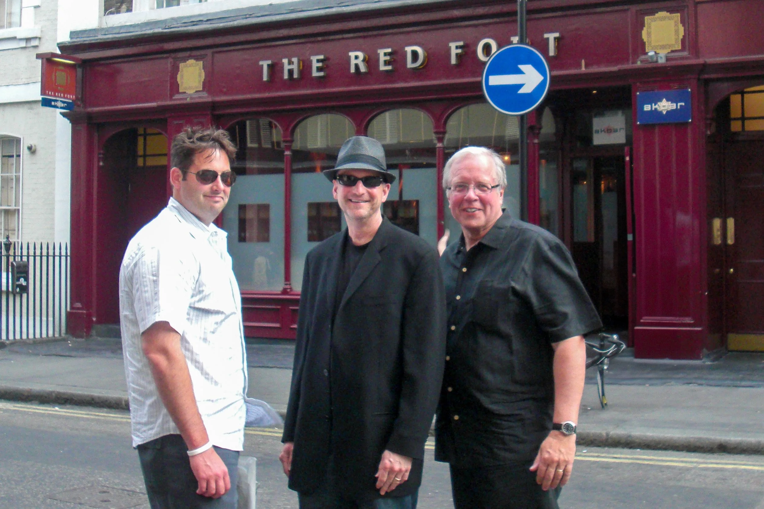 At their happy place for Indian Food