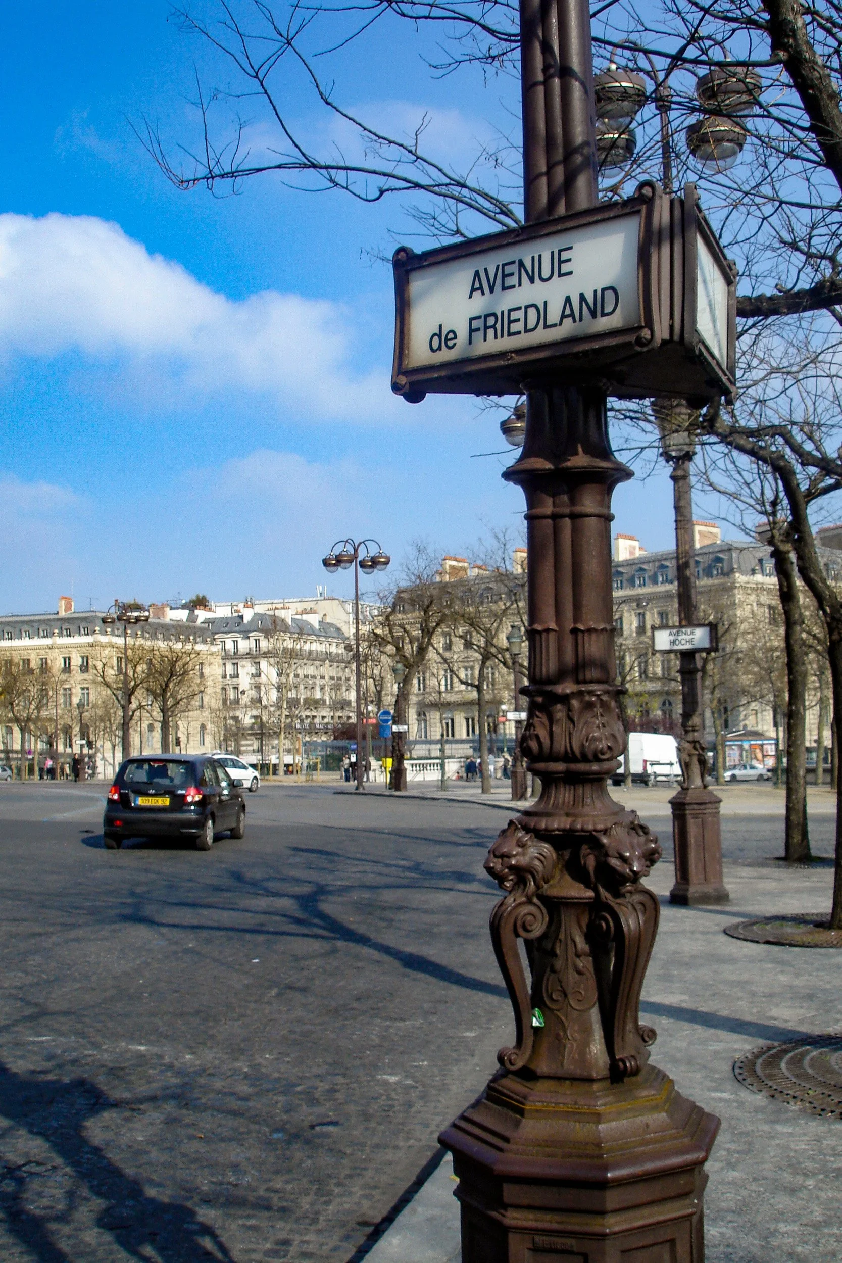 Avenue de Friedland Paris