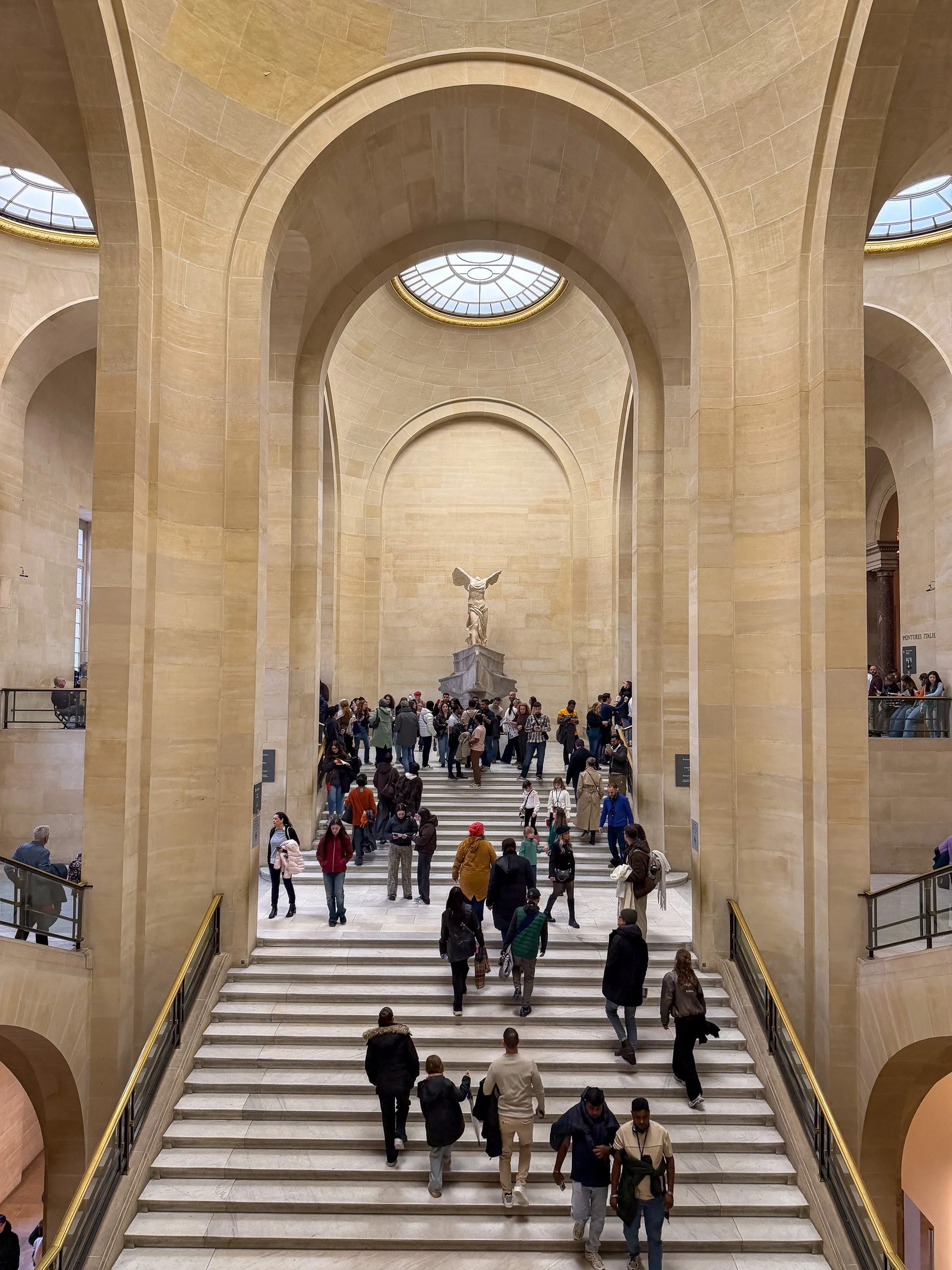 Winged Victory of Samothrace.