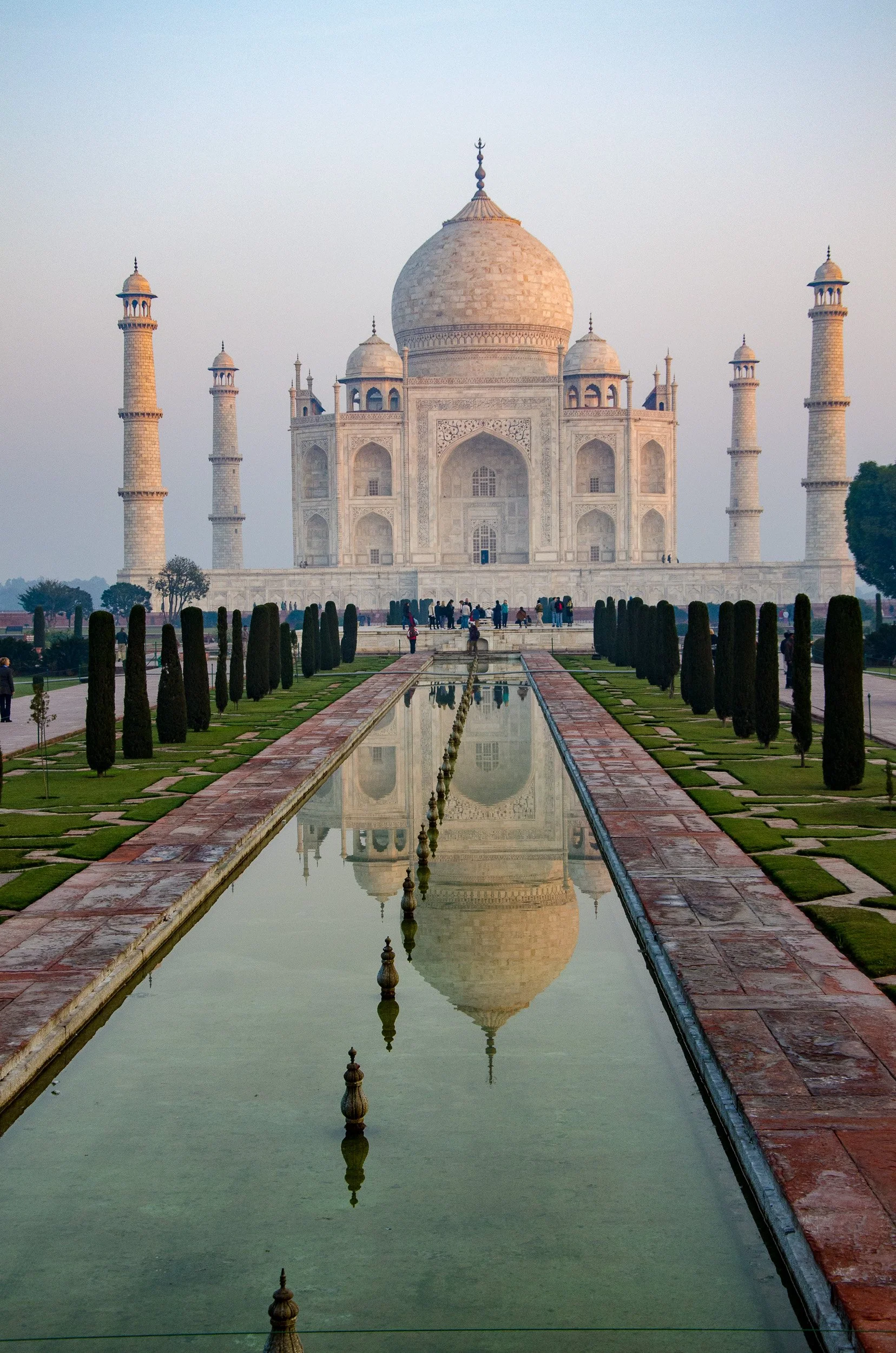 Taj in the haze