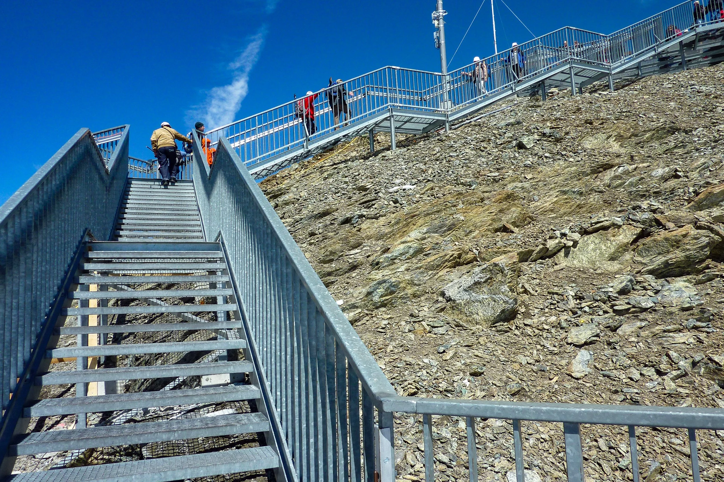 Climbing to an even better view