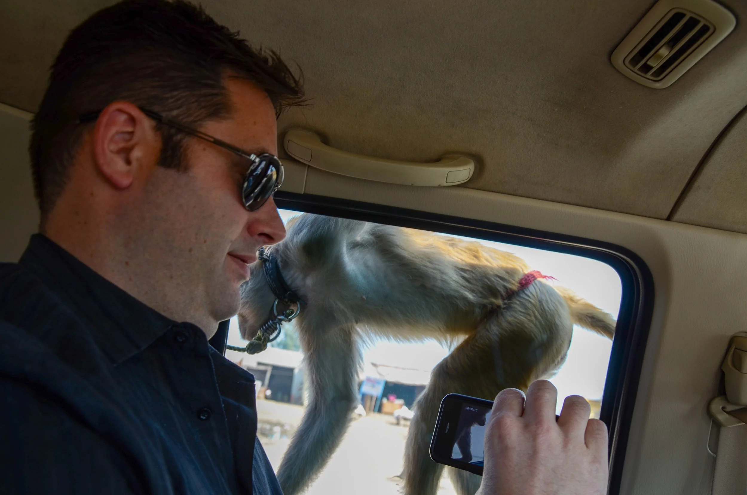 Stopping to pay a toll