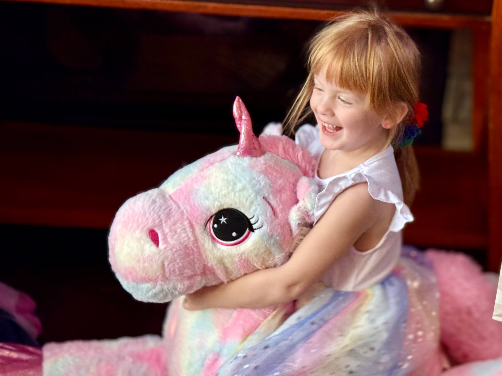 Unicorn 4th birthday for Hailie