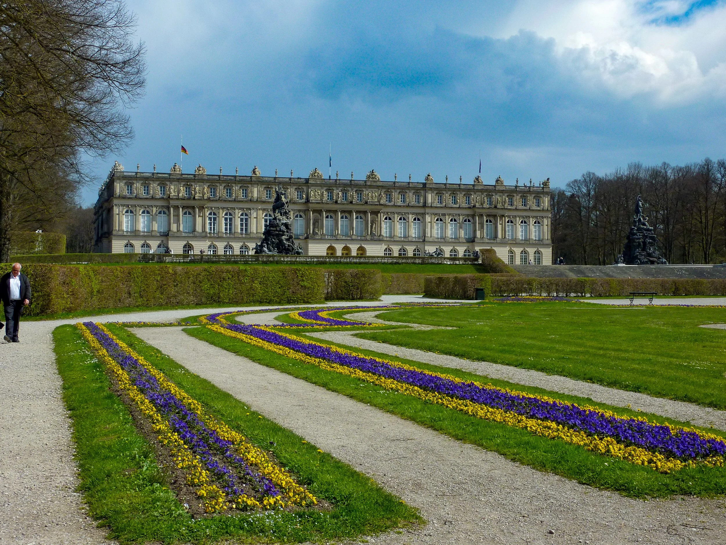Herrenchiemsee Palace garden