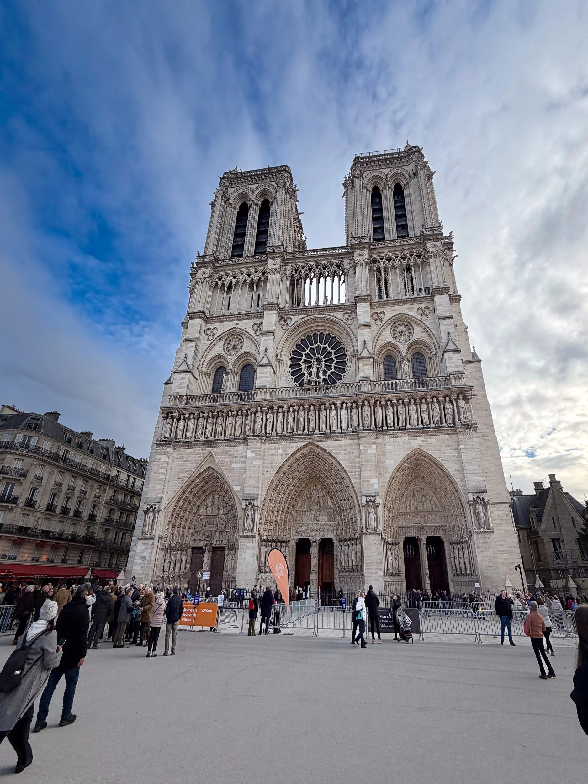 Notre Dame cleaned up quite well after the fire.