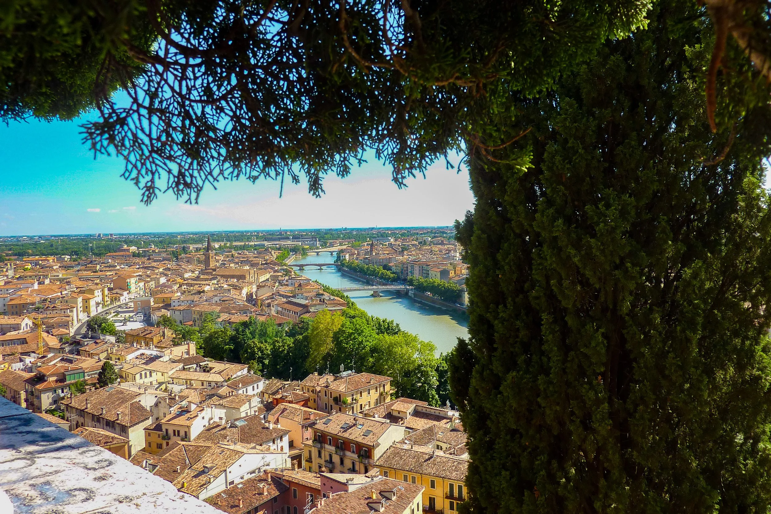 Verona from above
