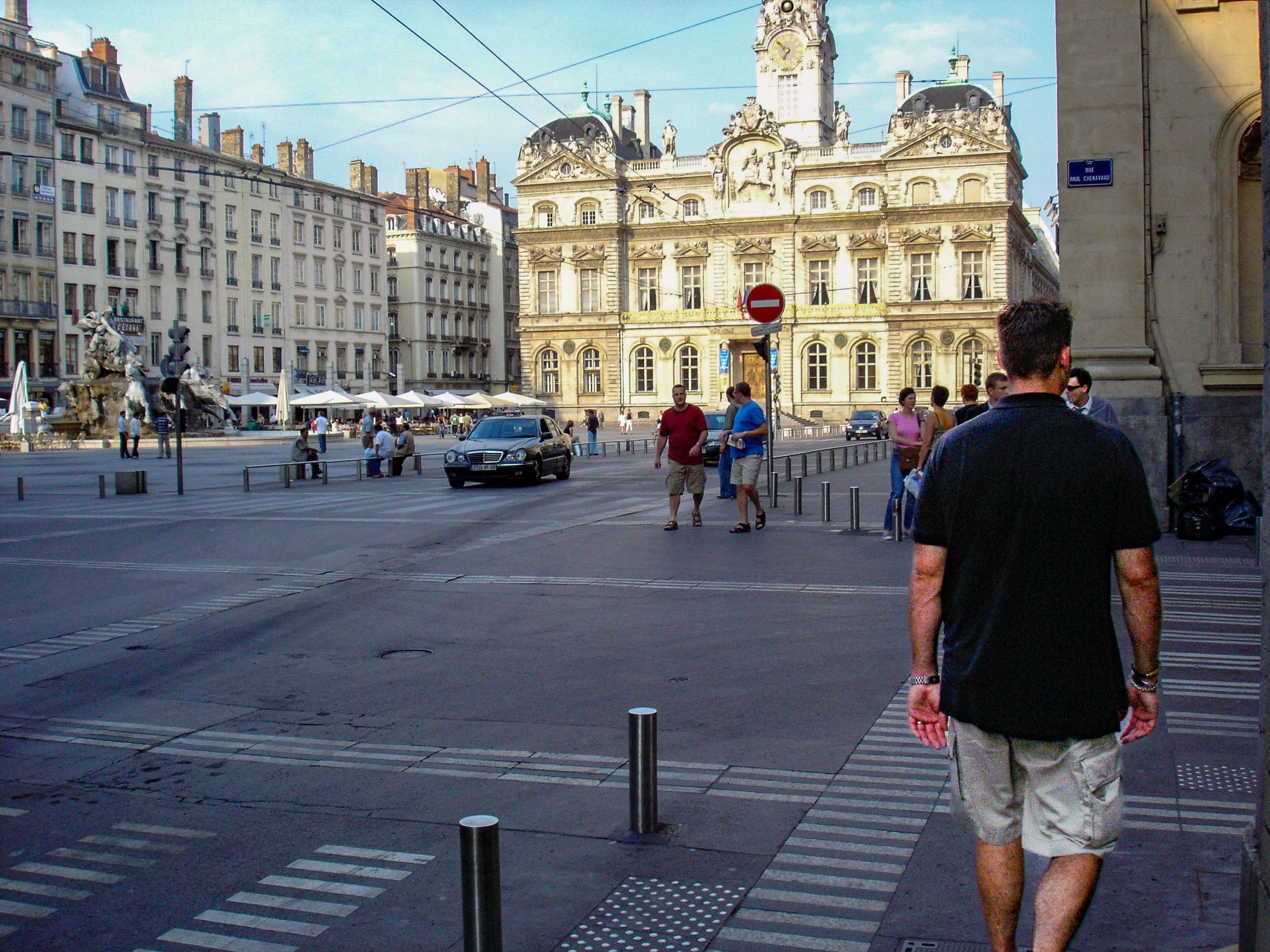 Lyon city center