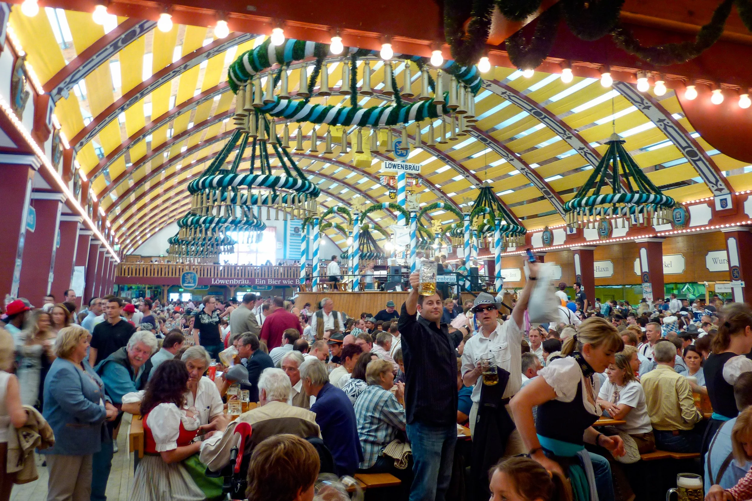 Winding up another successful visit to Oktoberfest