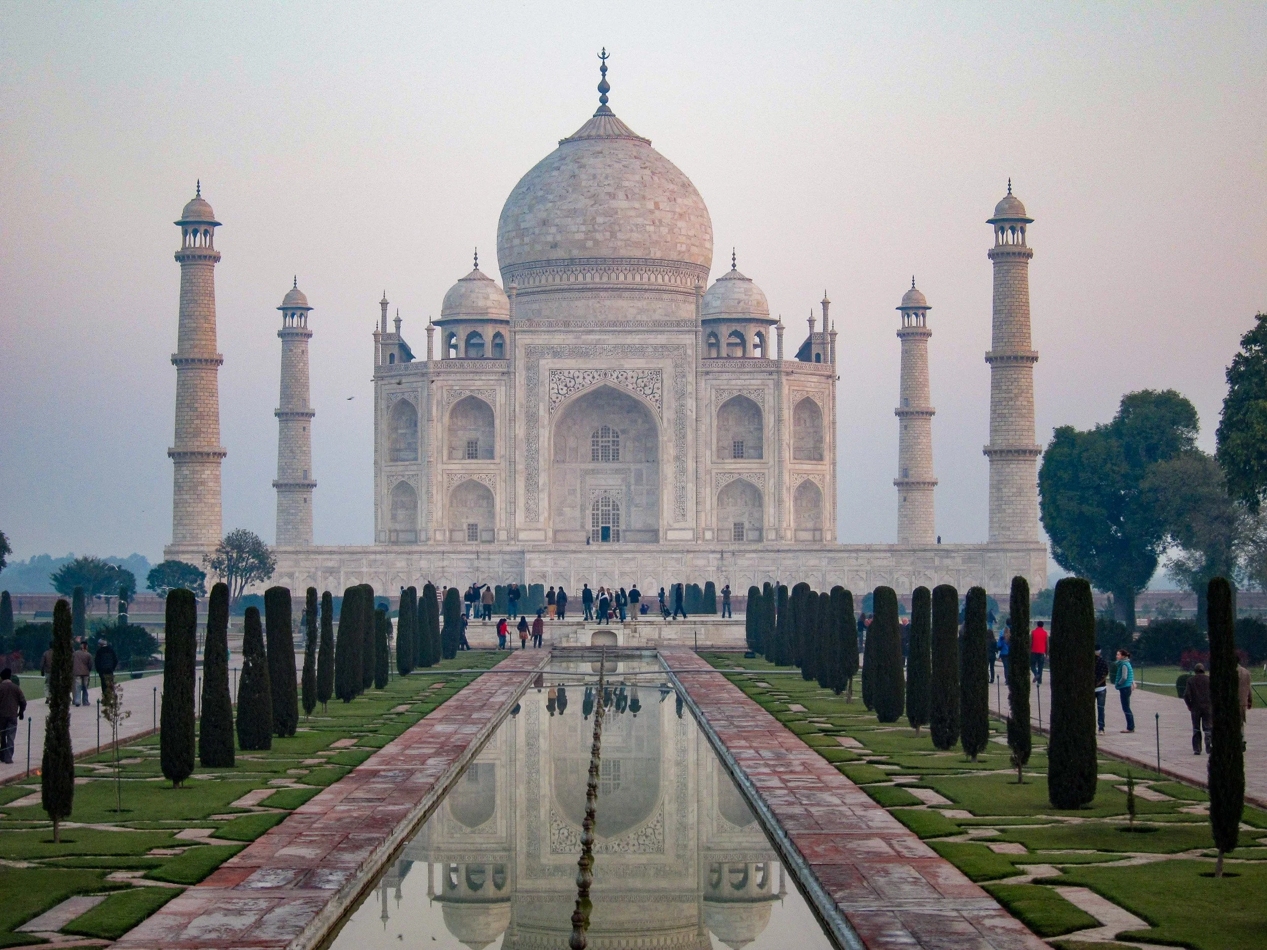Taj in the haze