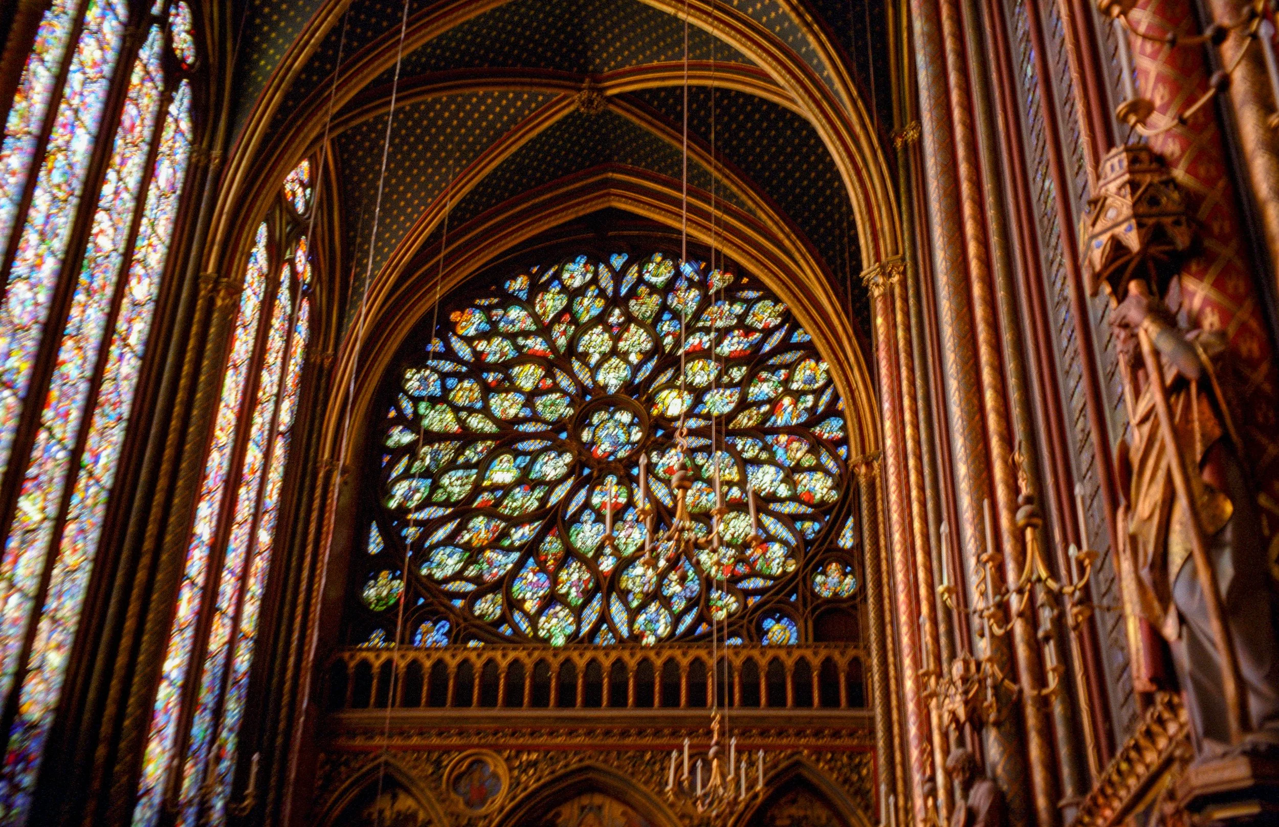 Sainte Chapelle rose window