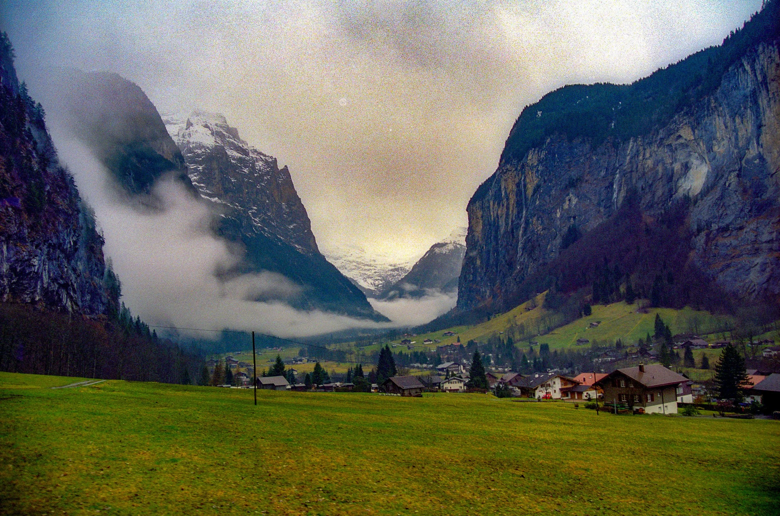 The valley below Wengen