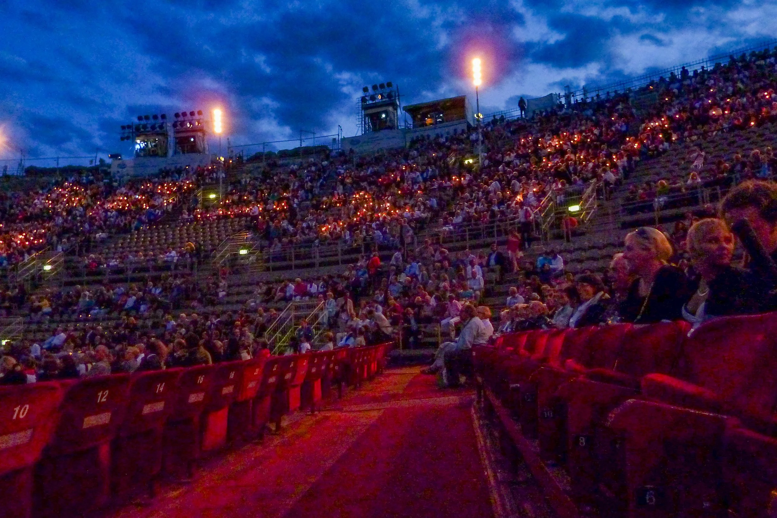 Beautiful night for an opera