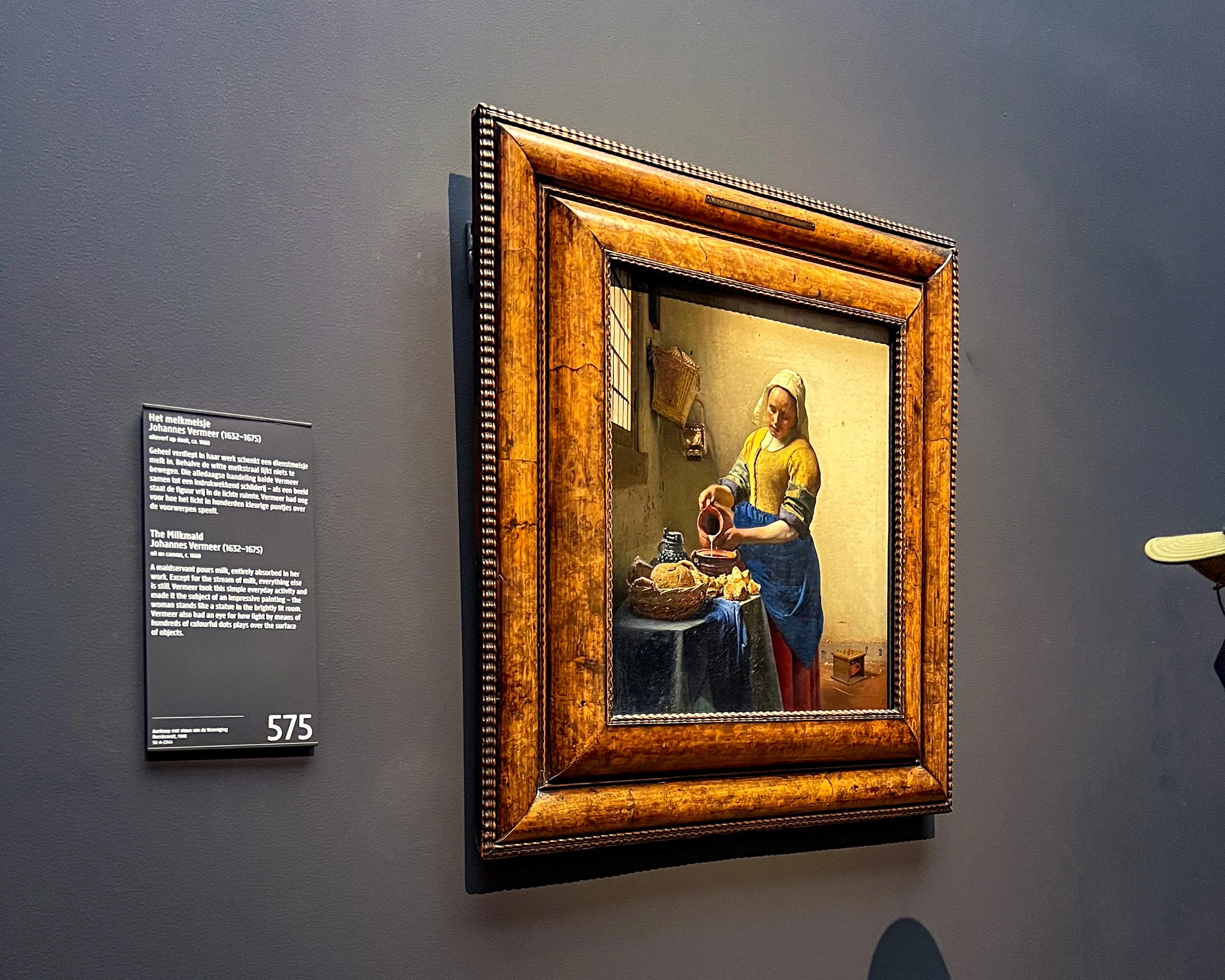 Just a little Vermeer