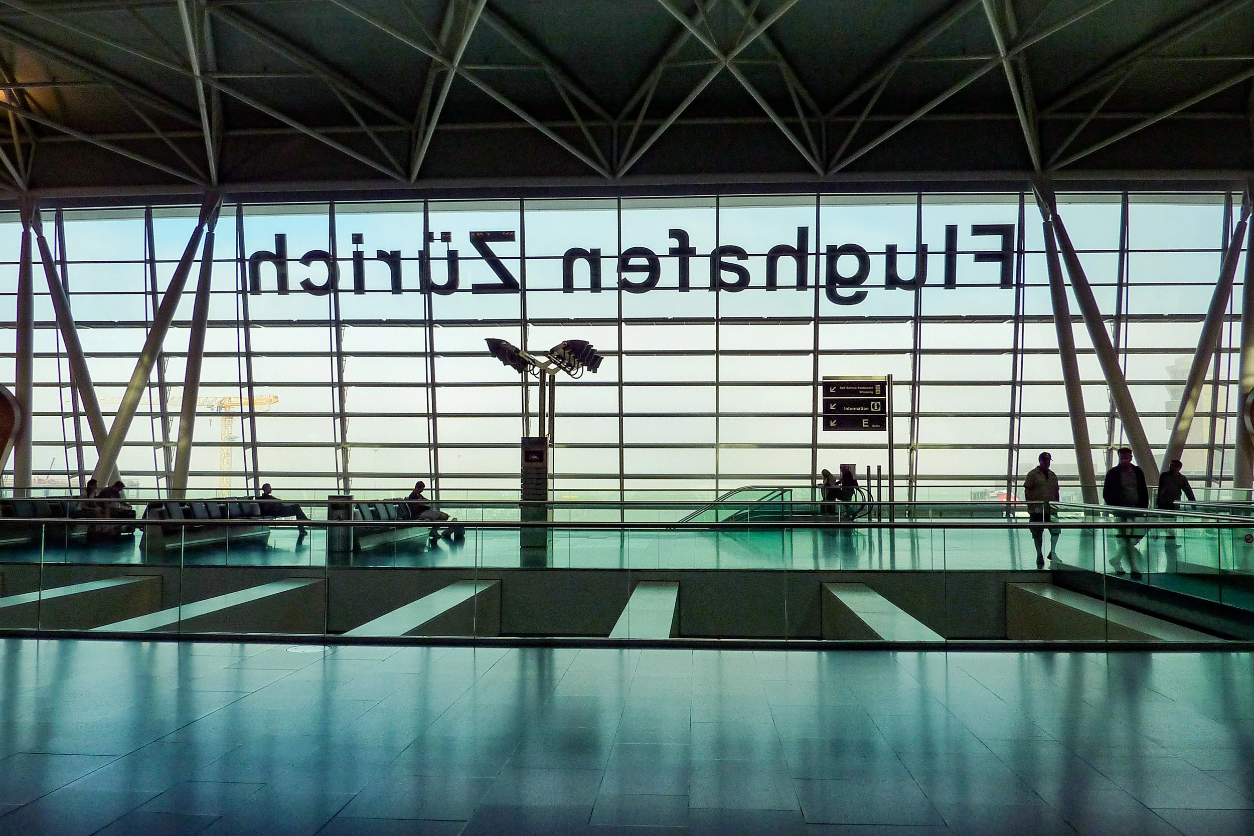 Flughafen Zurich heading home