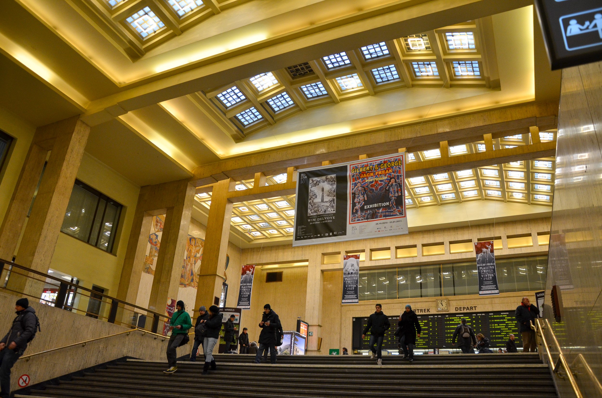 Brussels train station