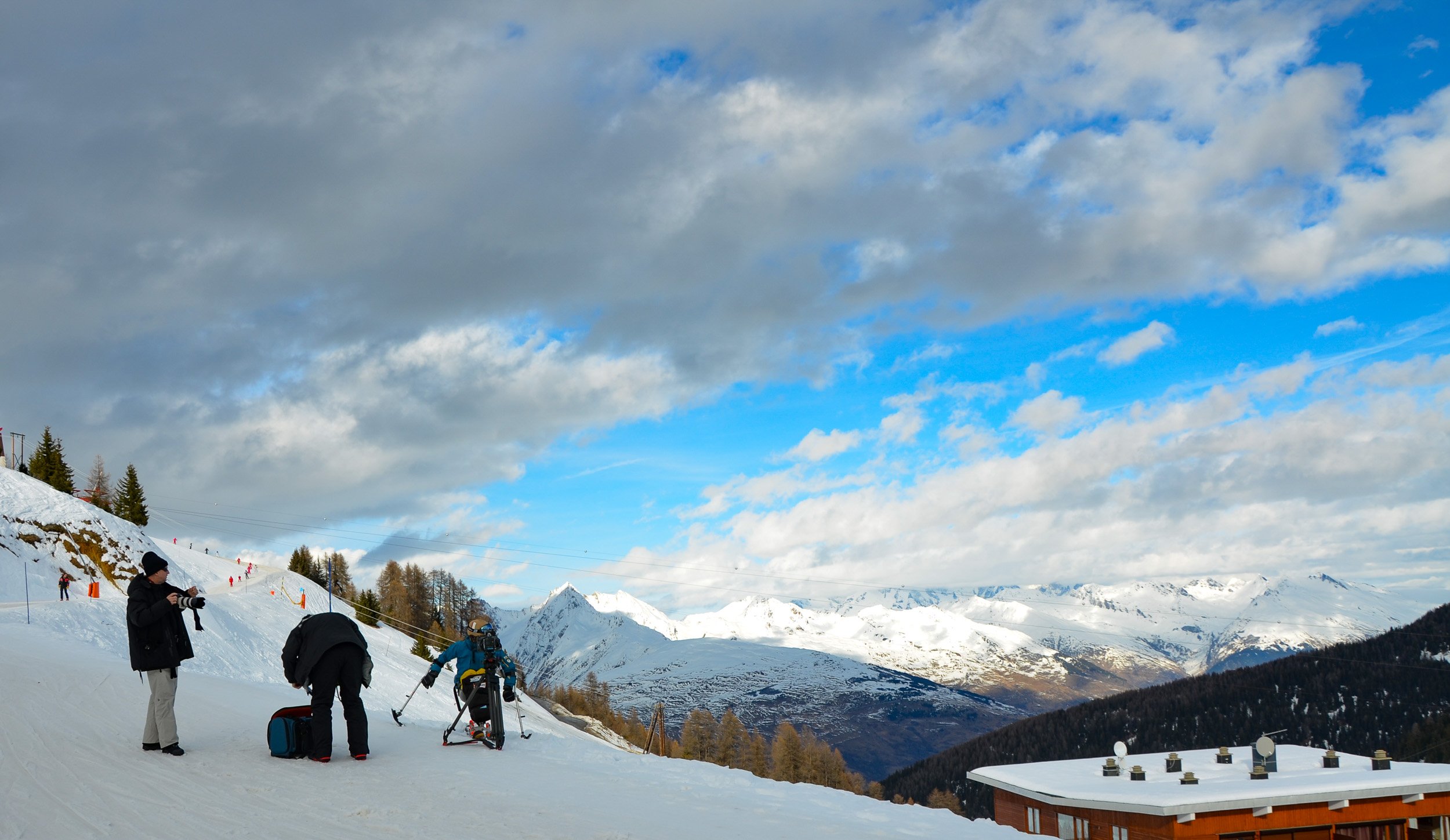 Hill side video production