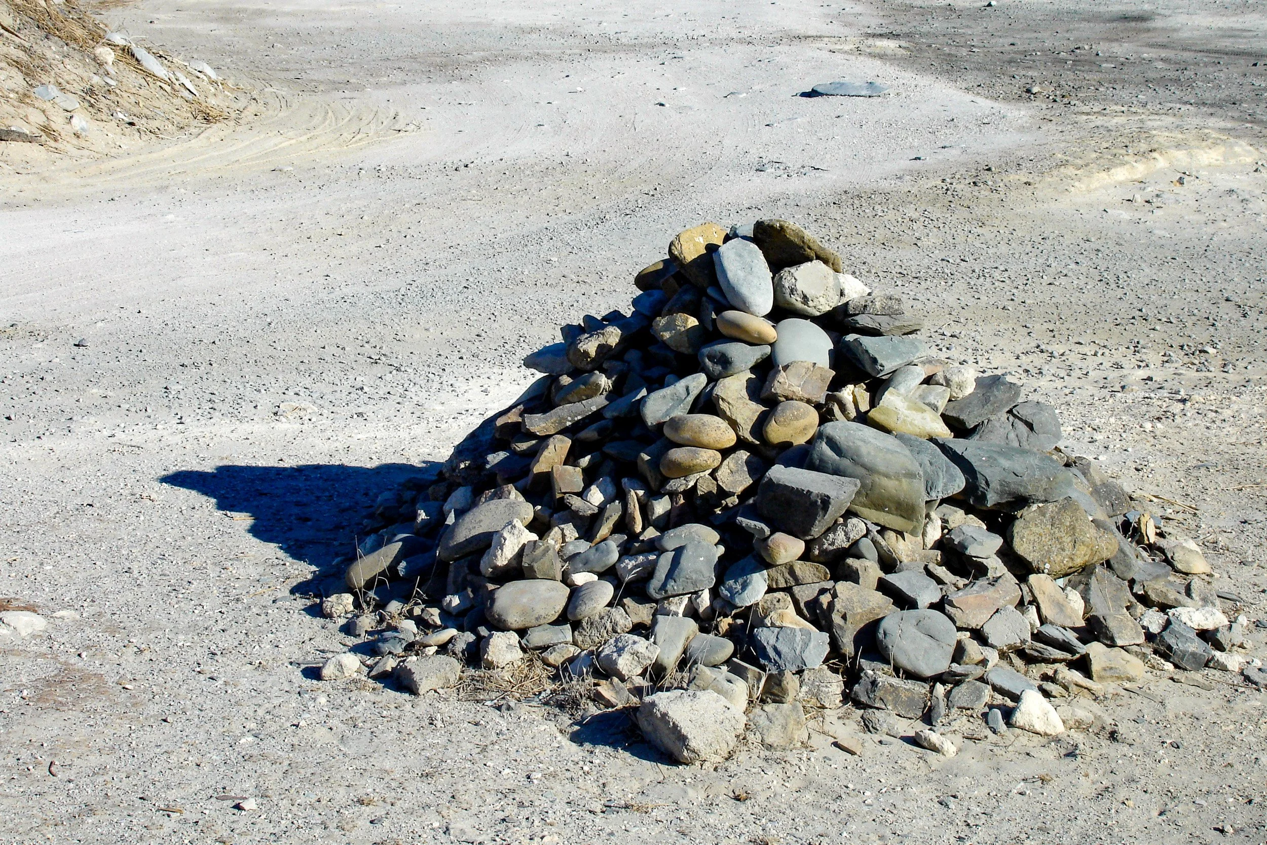 Robben Island rock pile