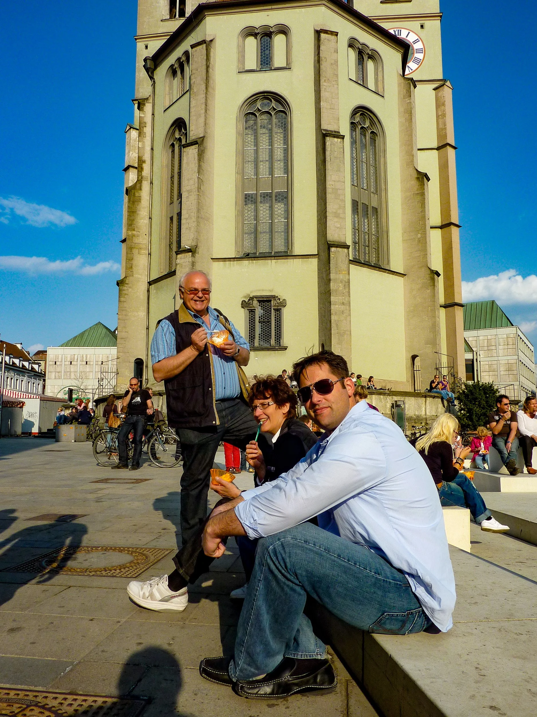 Gelato break in Regensburg