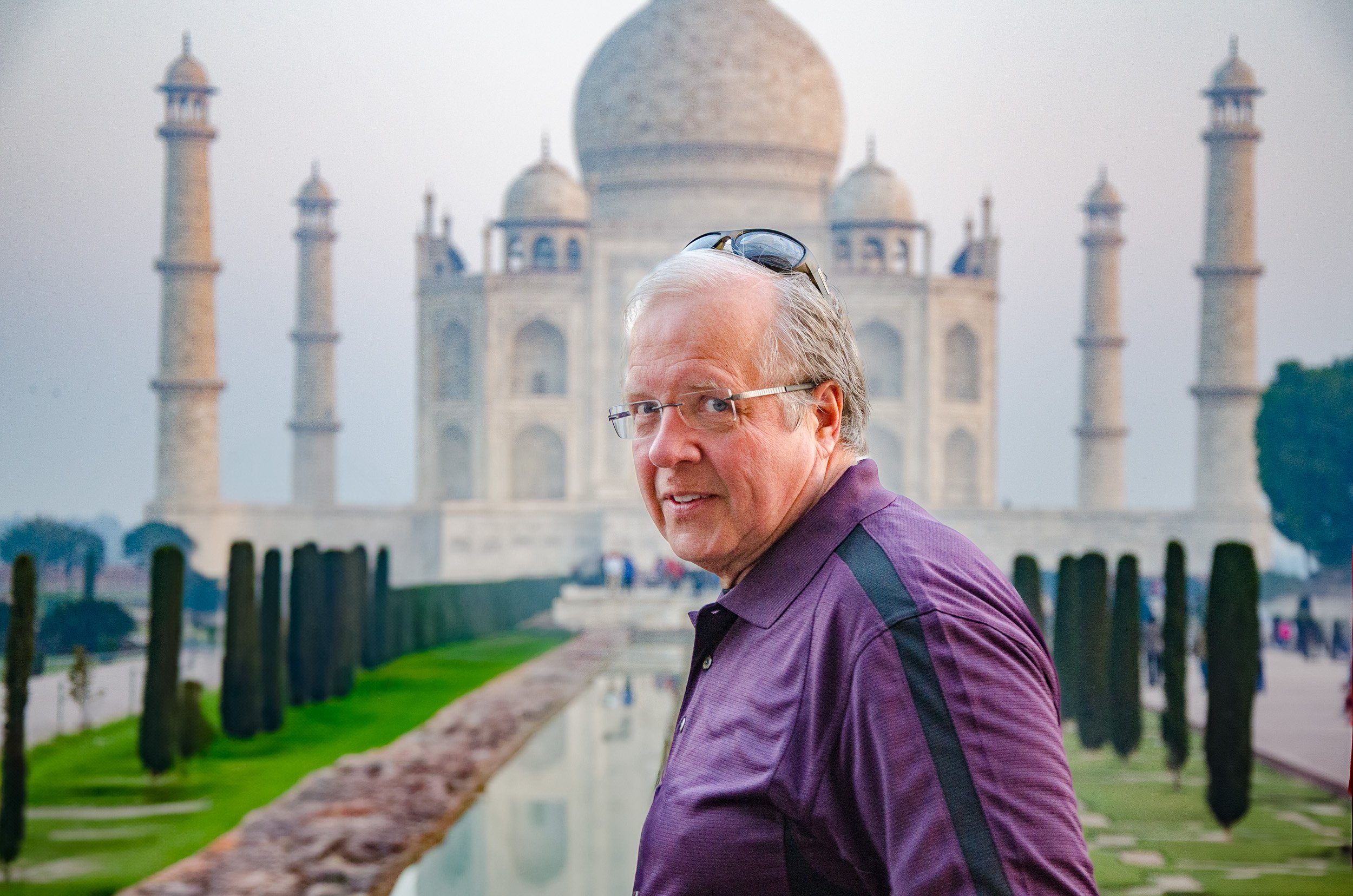 Photobombing the Taj