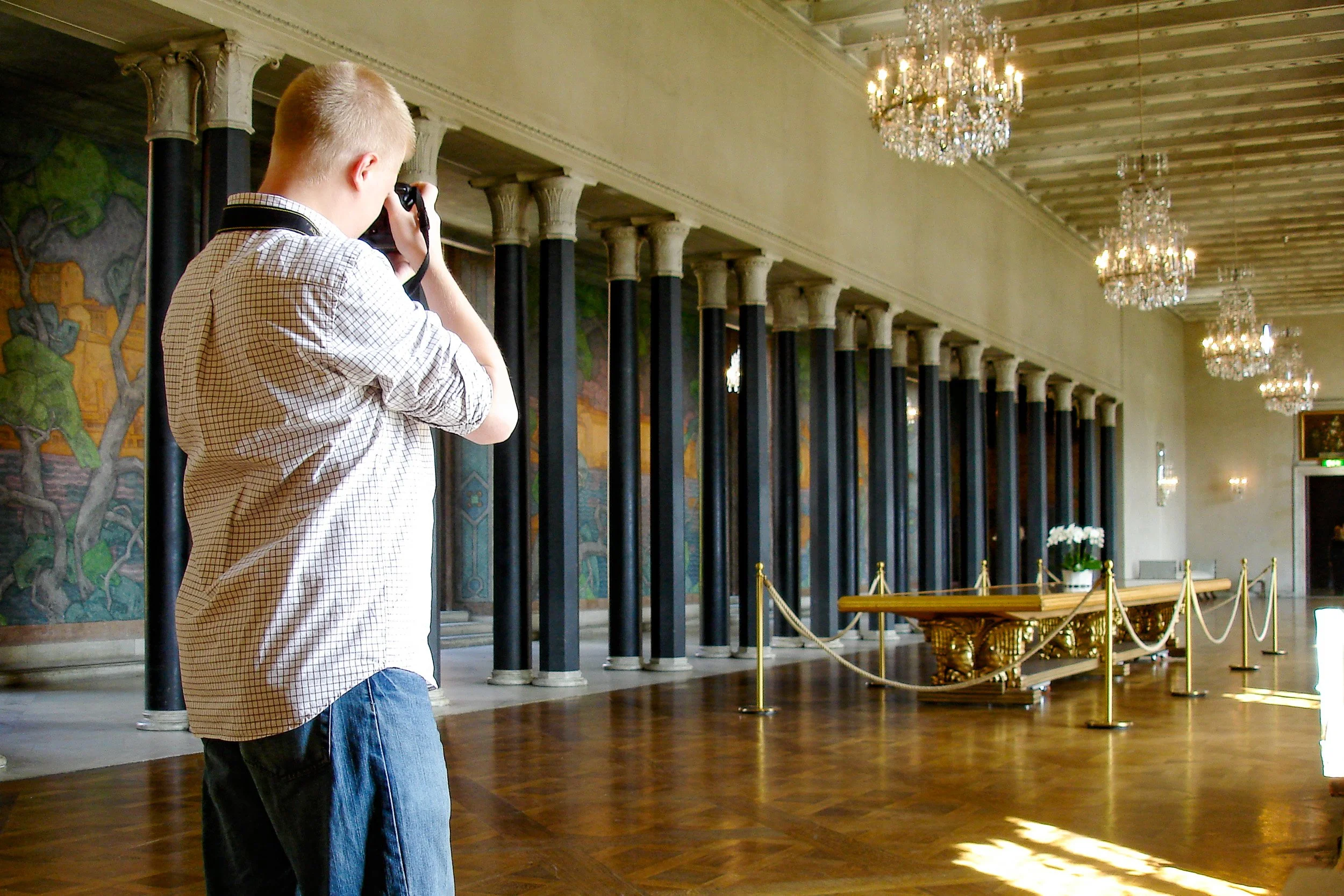 Stockholm City Hall ballroom