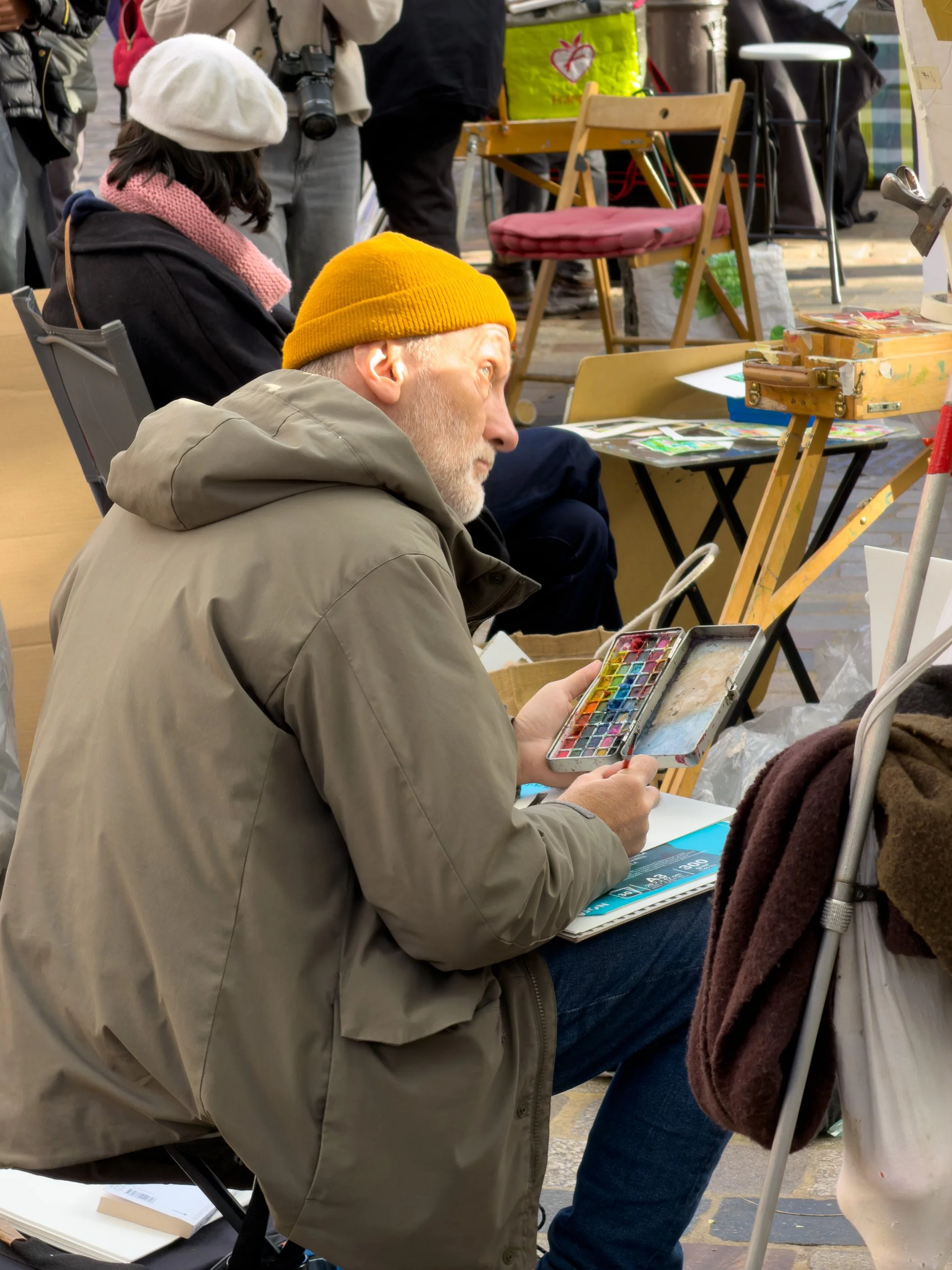 Place du Tertre artist.