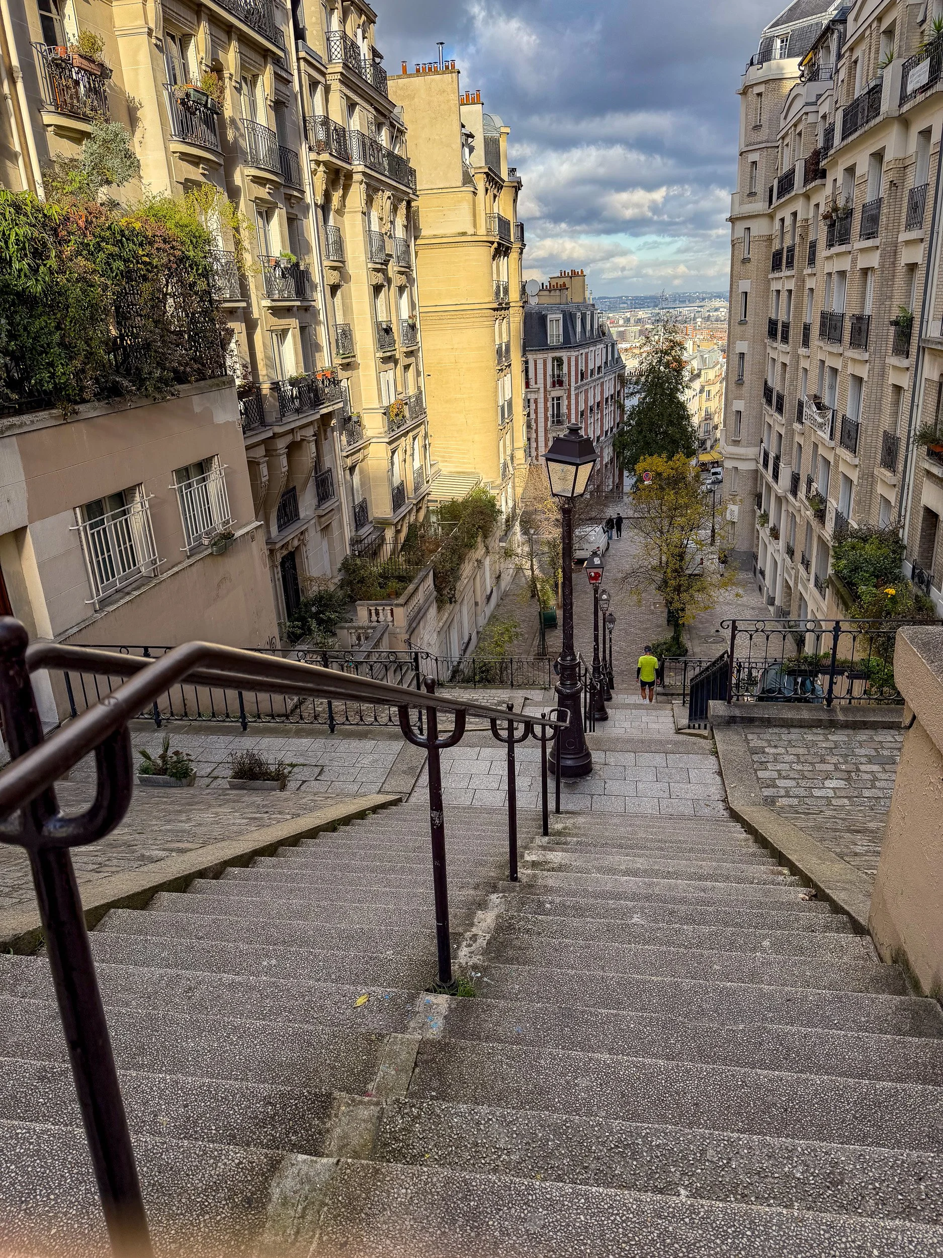 Montmartre stairs.