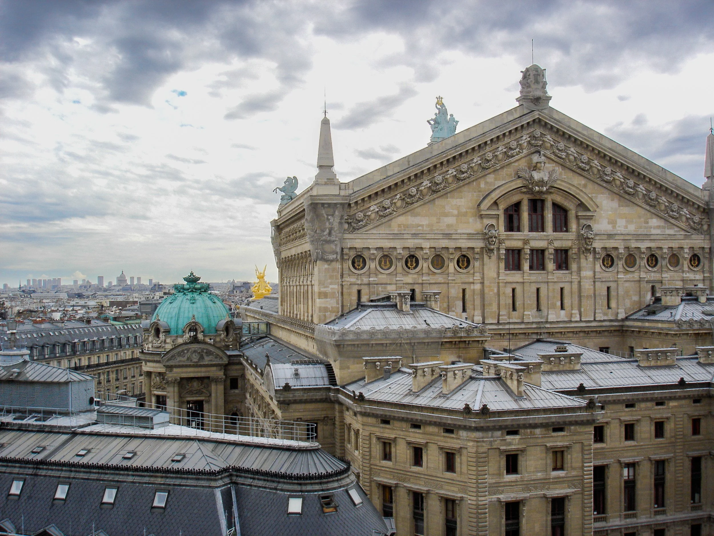 Opera Garnier from the Galleries Lafayette

