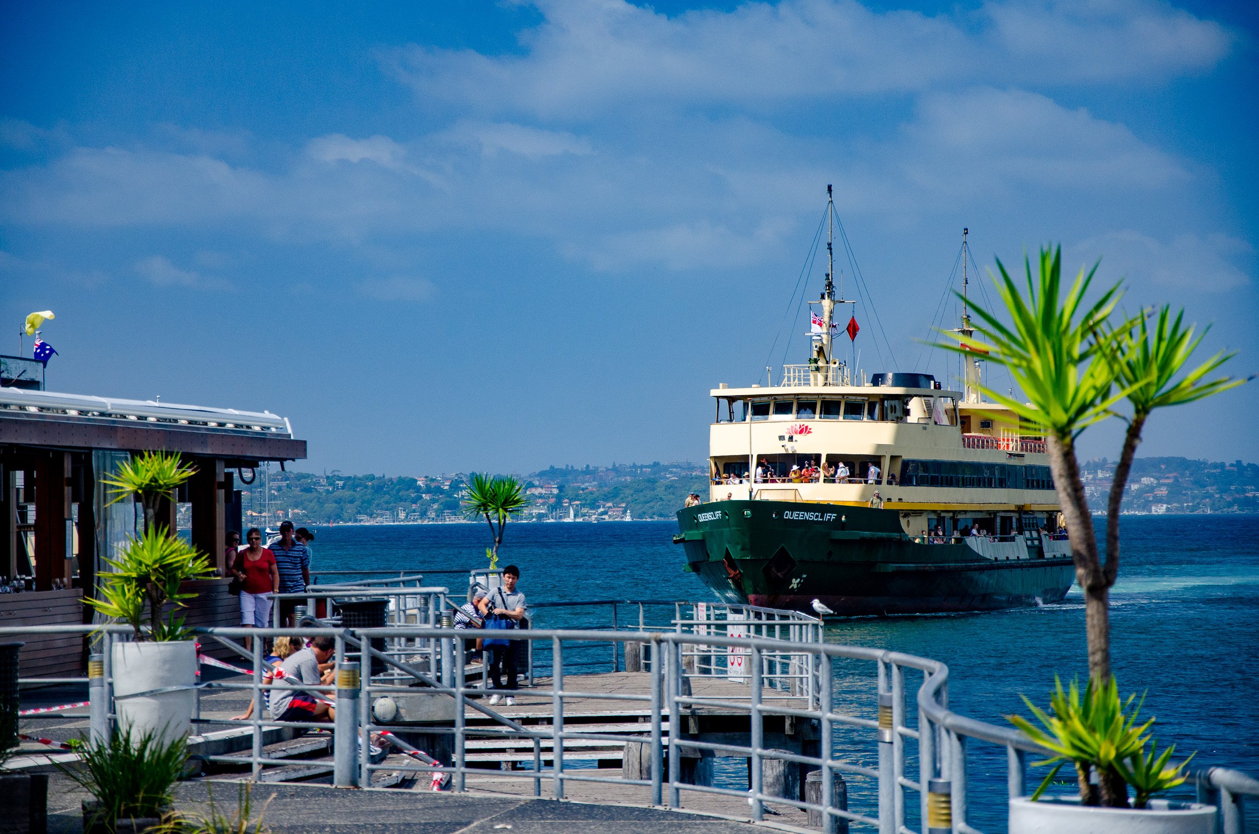 Ferry arriving in Manly