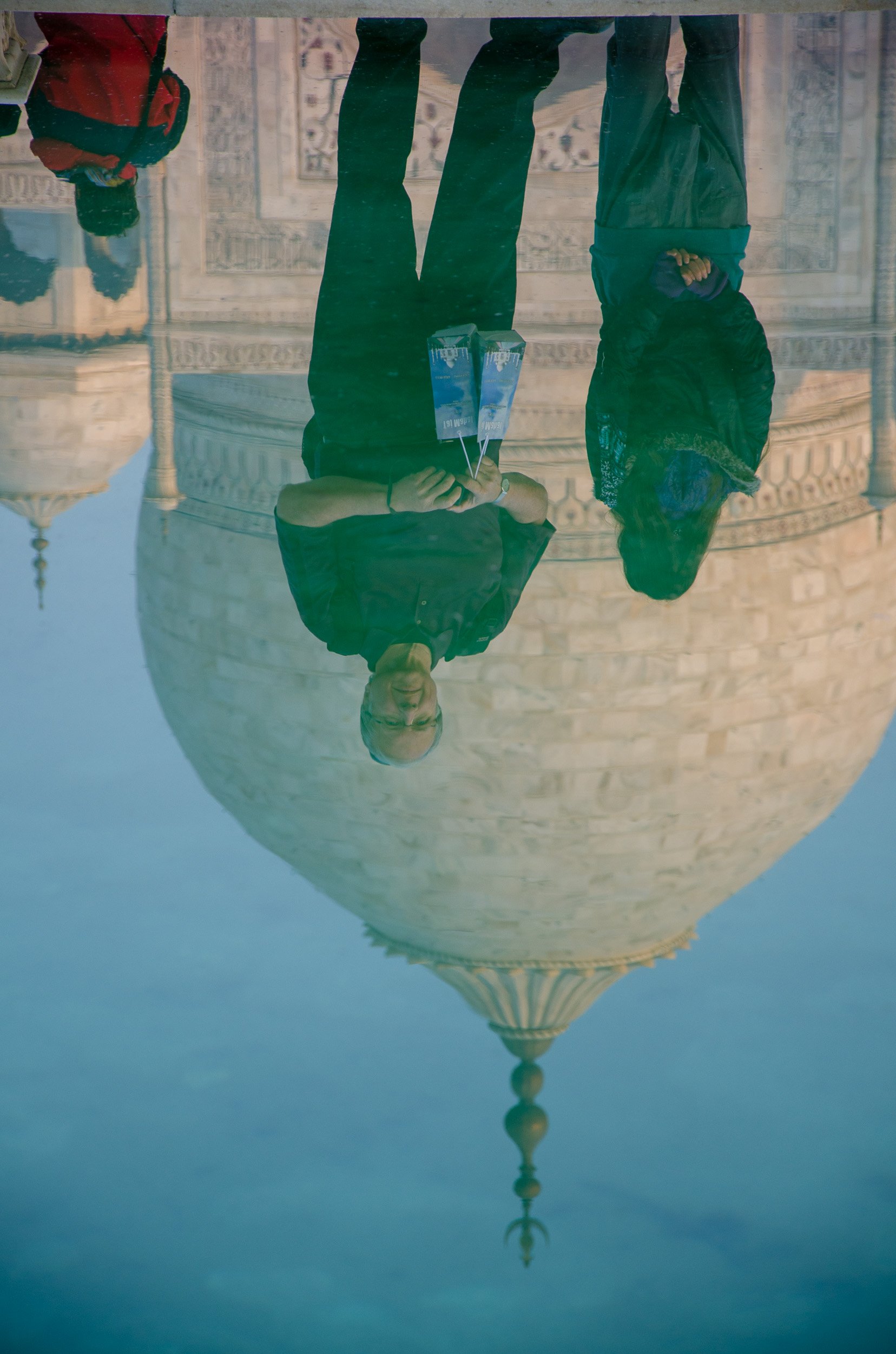 Reflecting on the Taj