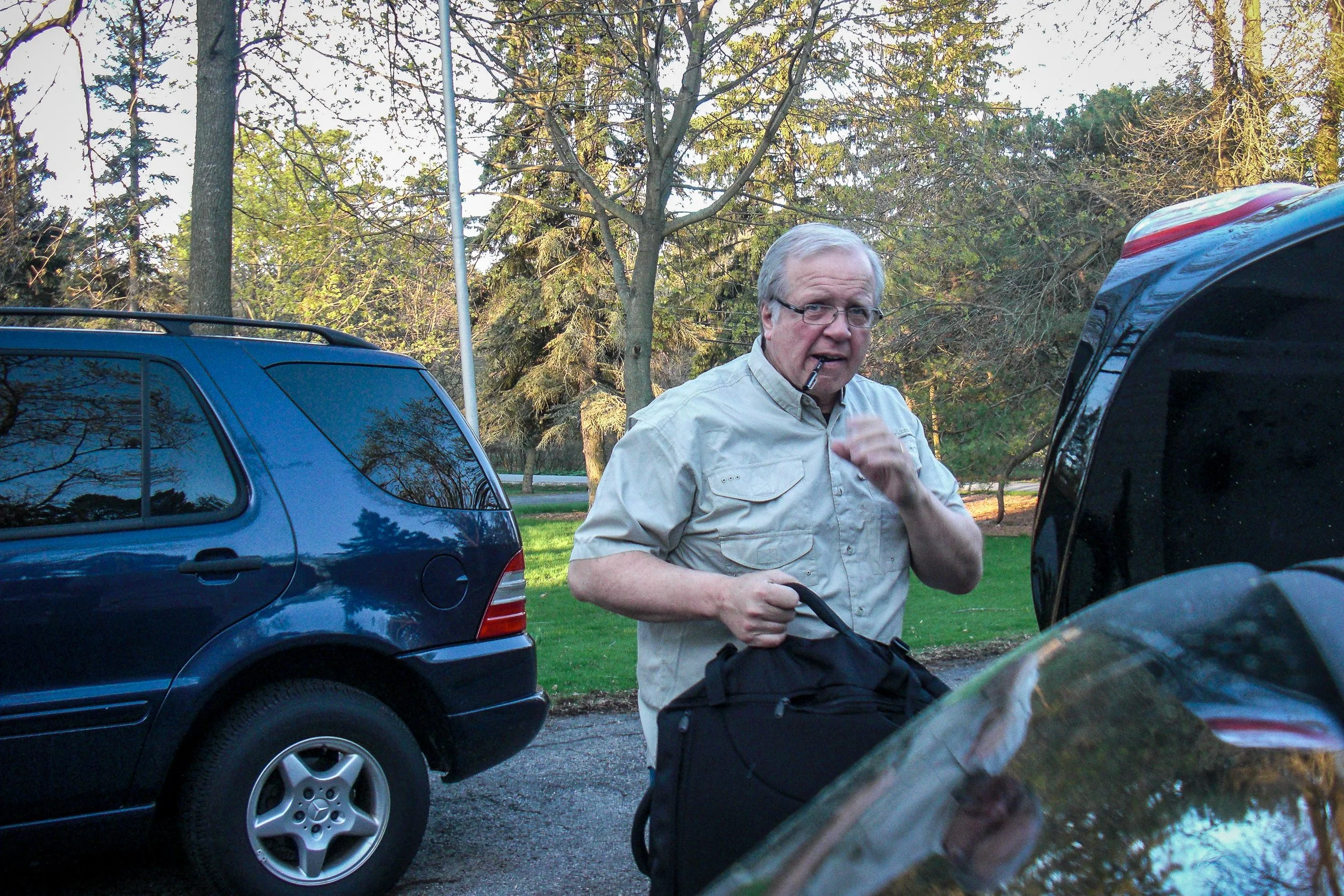 Arriving at UConn to end the semester