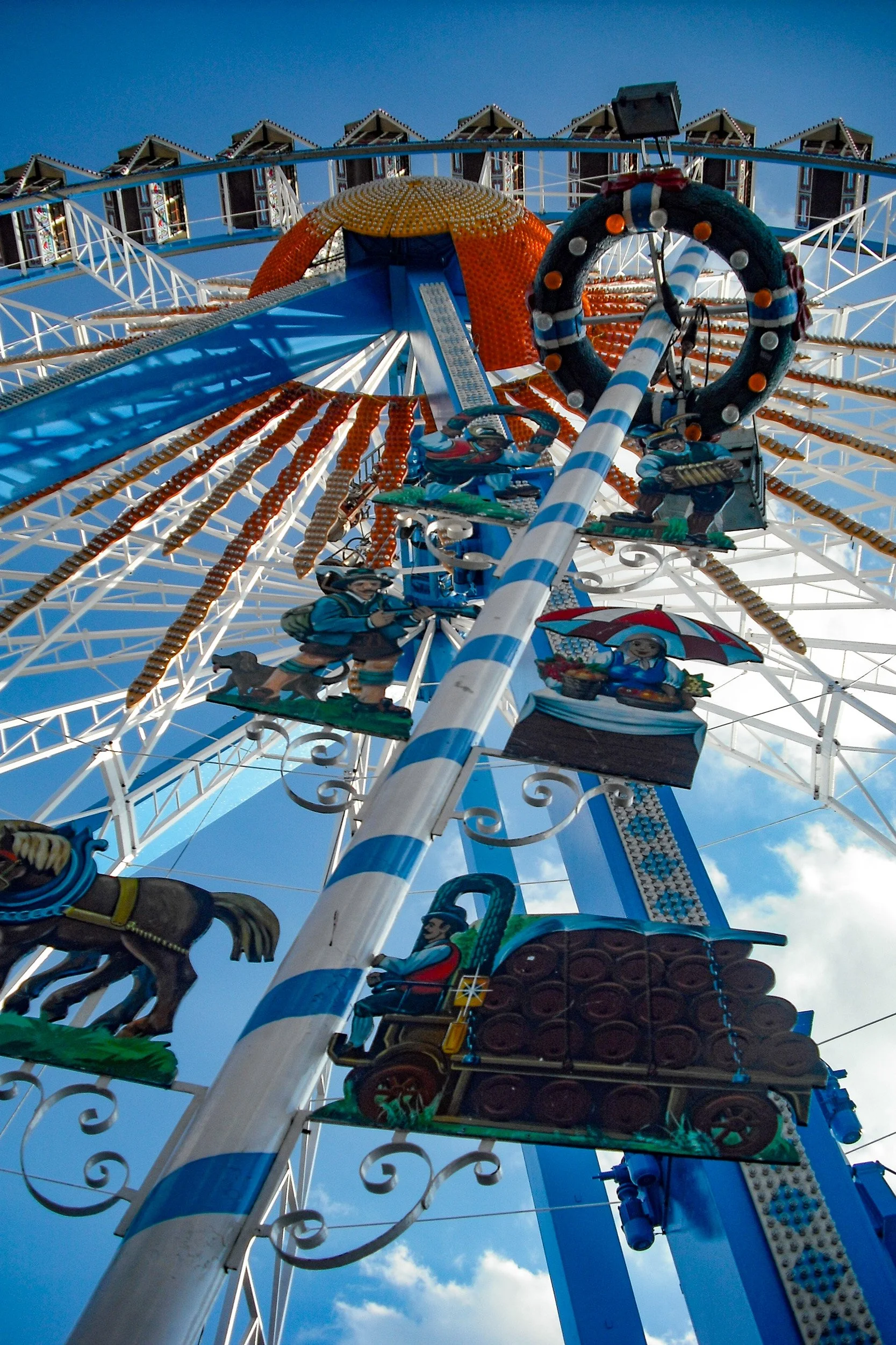 Oktoberfest ferris wheel