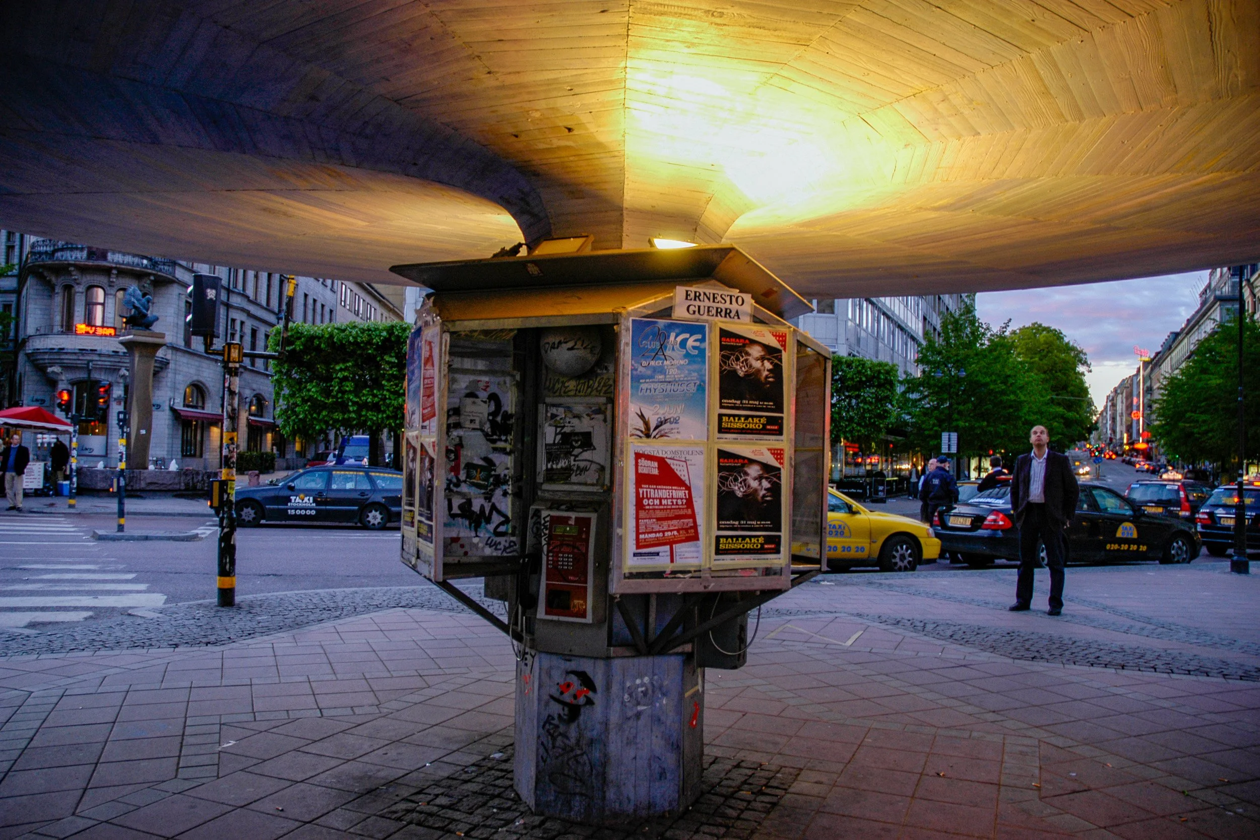 Under a Stockholm bridge