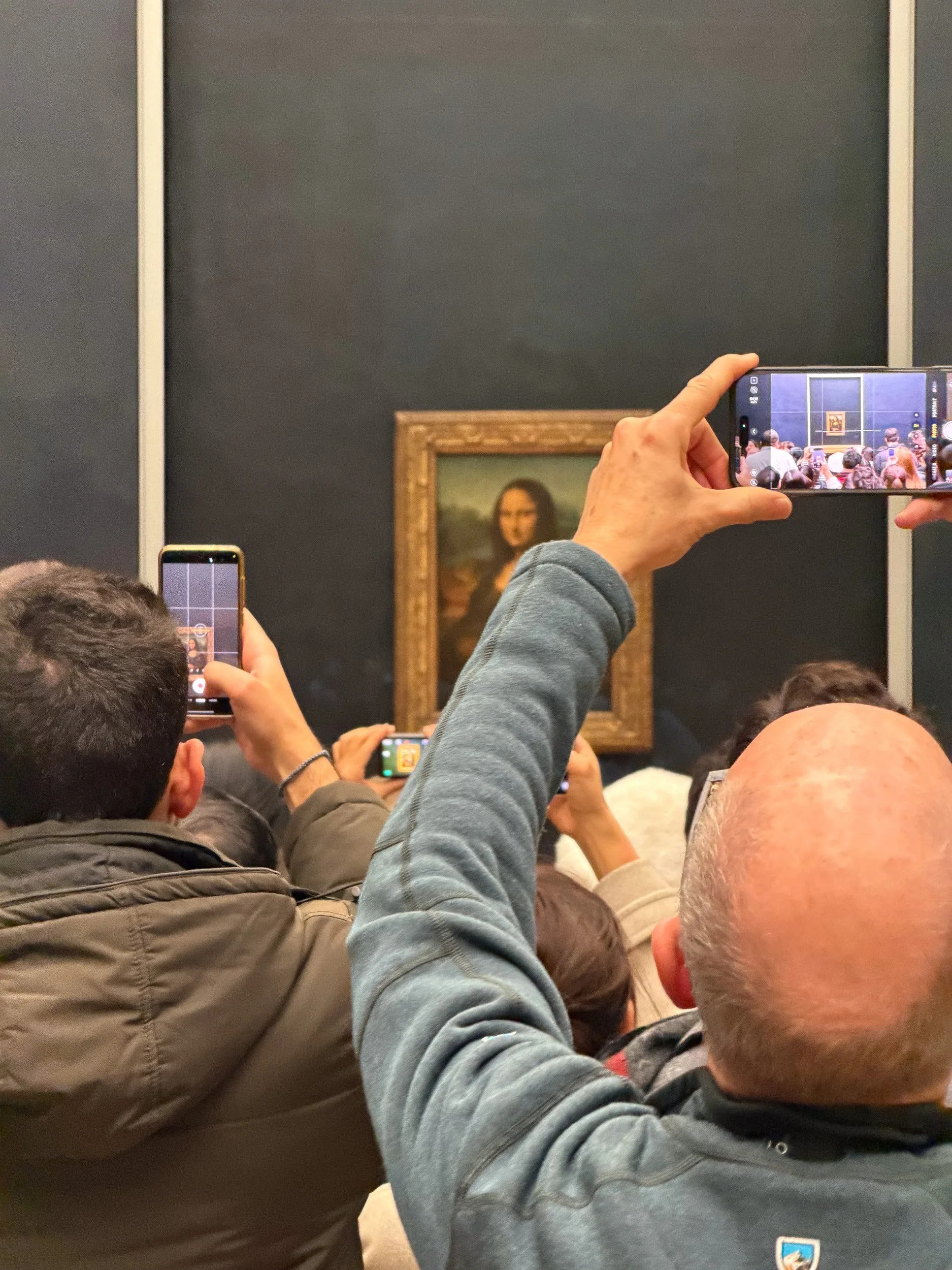 She’s there somewhere. 