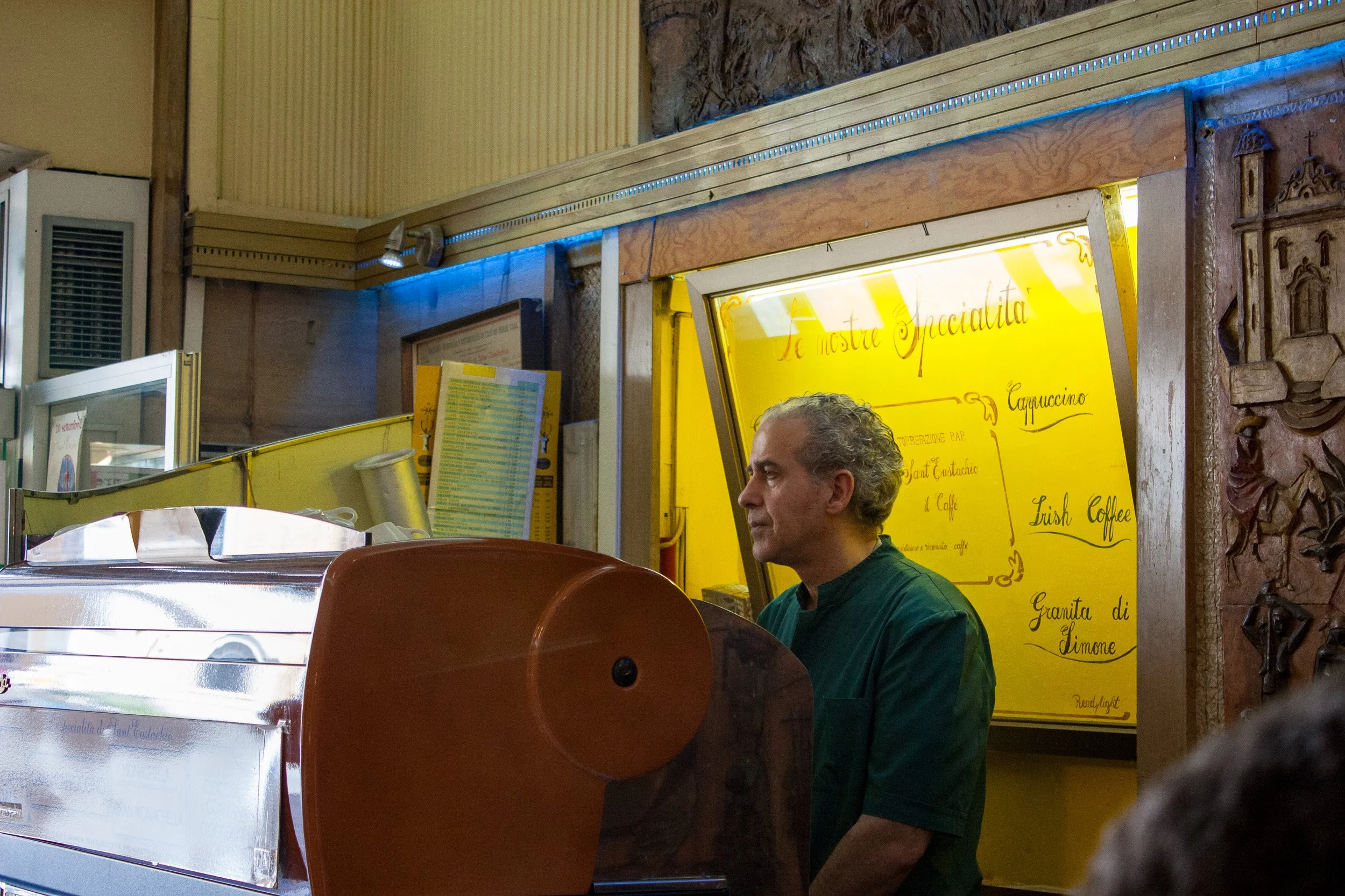 St. Eustachio - The caffé Caffé.