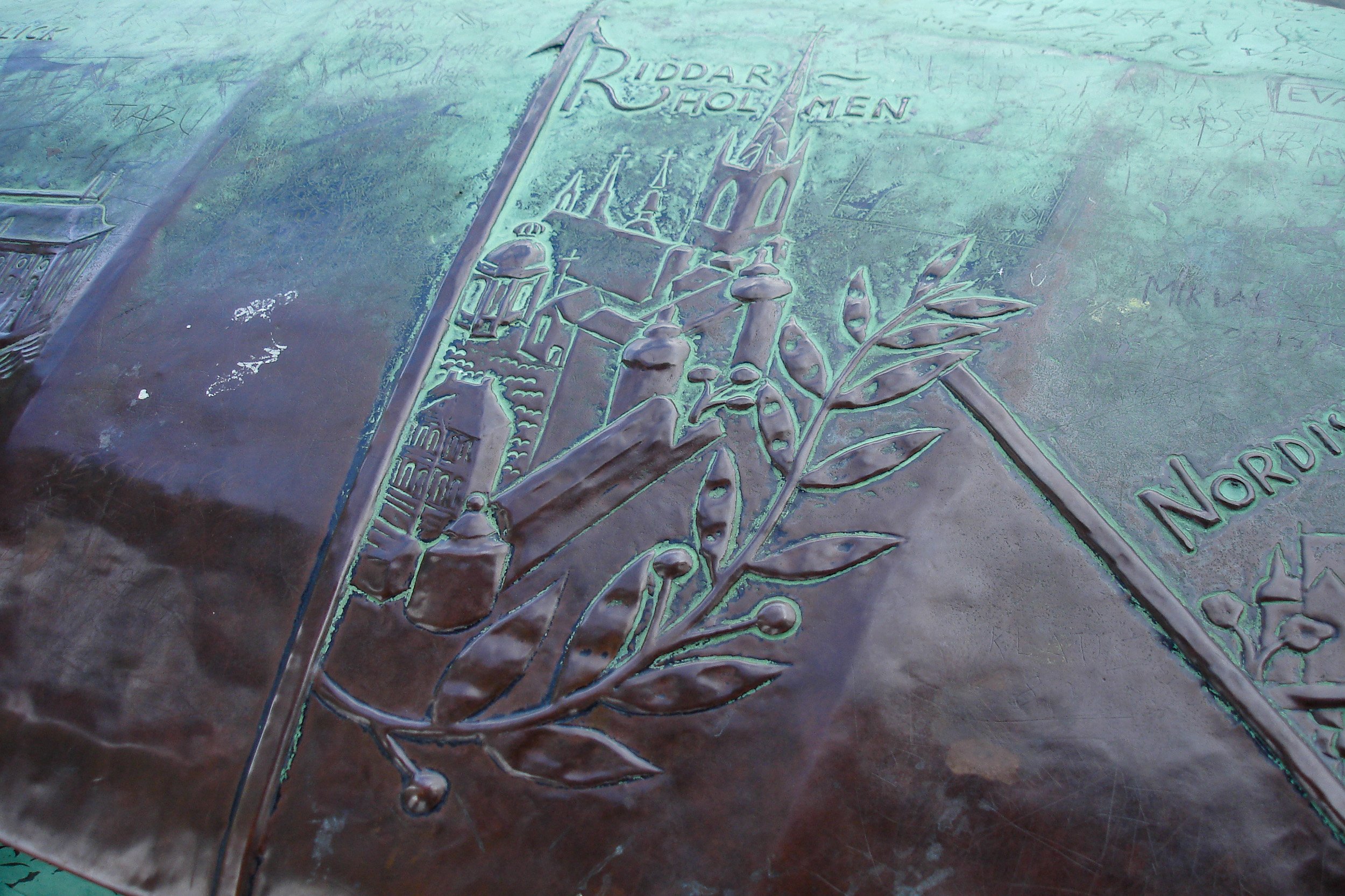 Stockholm City Hall Tower detail