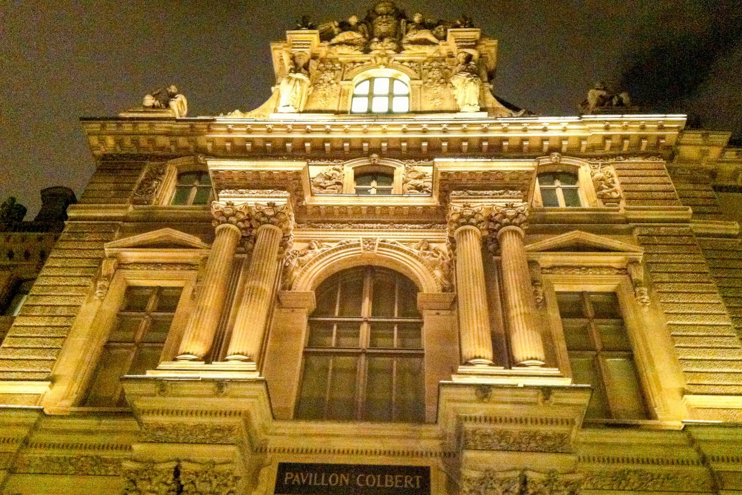 Louvre facade